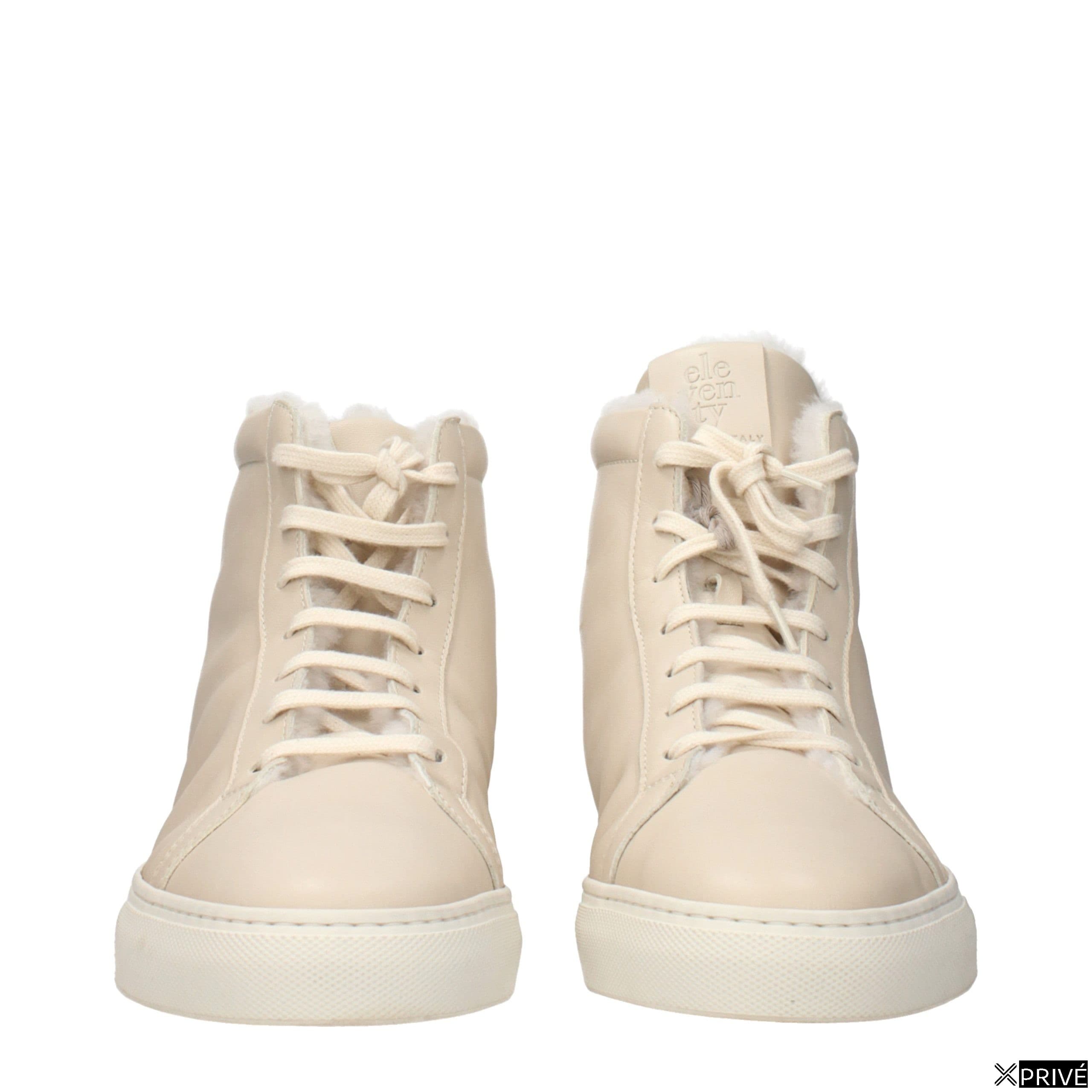 Bottes beiges en Cuir — 3