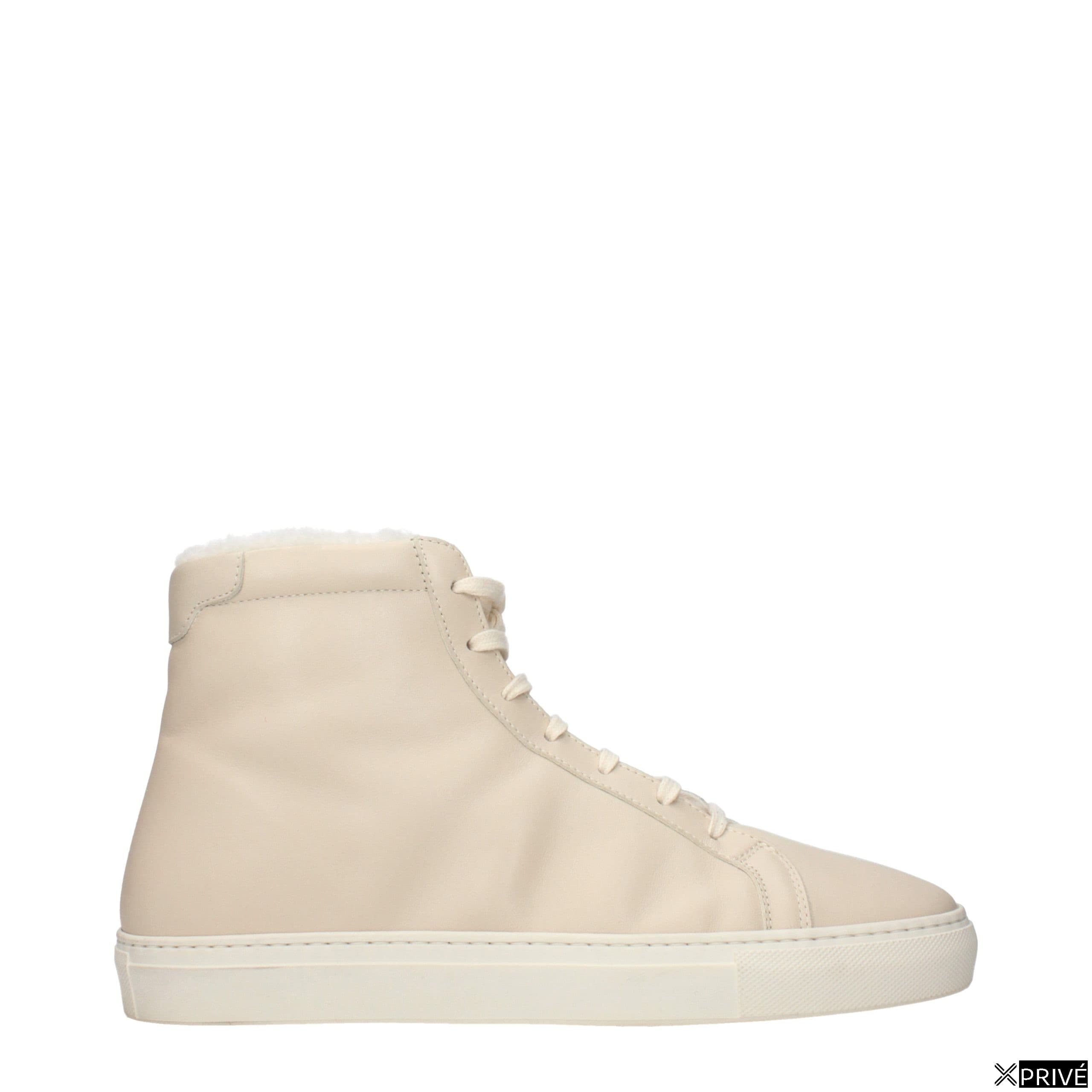 Bottes beiges en Cuir — 1