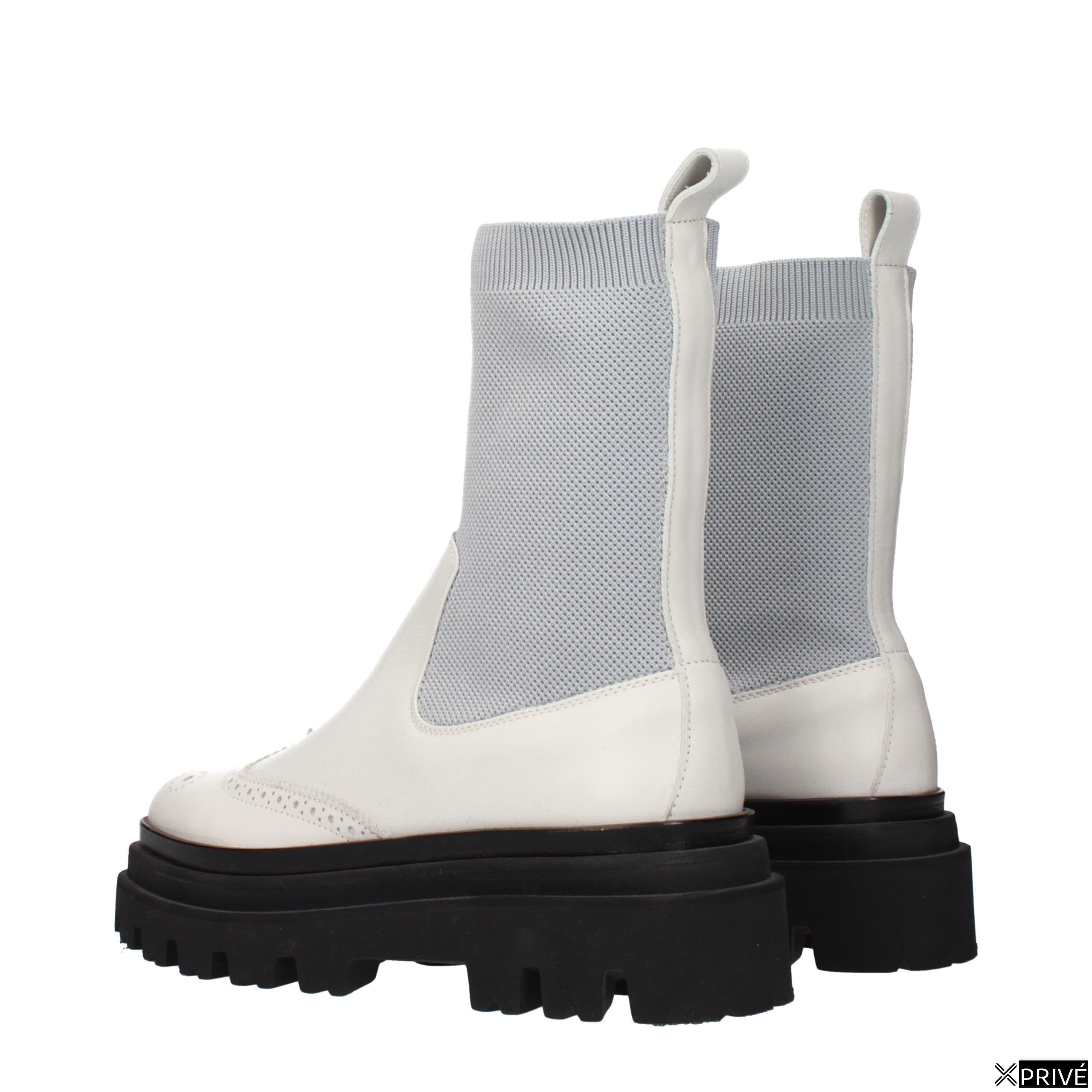 Bottes grises en Cuir — 4