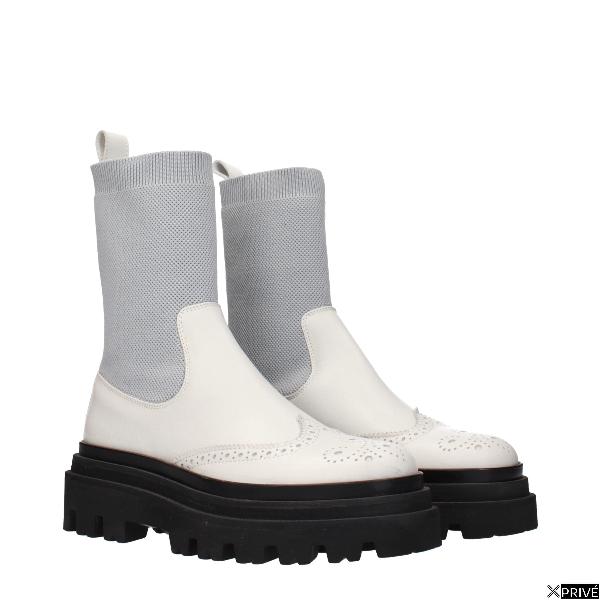 Bottes grises en Cuir — 2