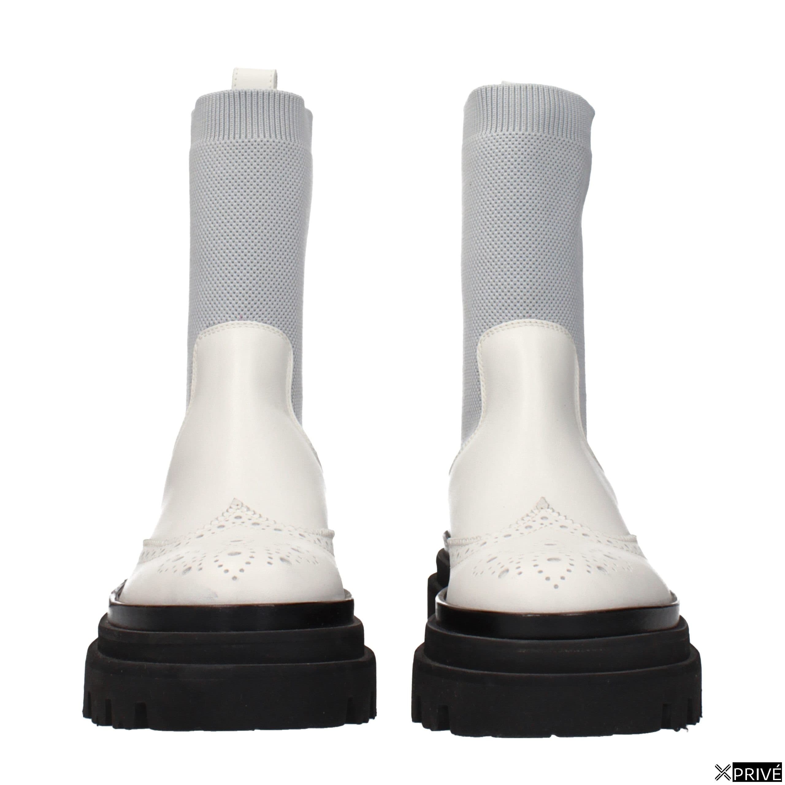 Bottes grises en Cuir — 3