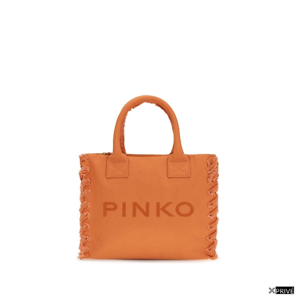 Sac bandoulière orange en Coton — 1