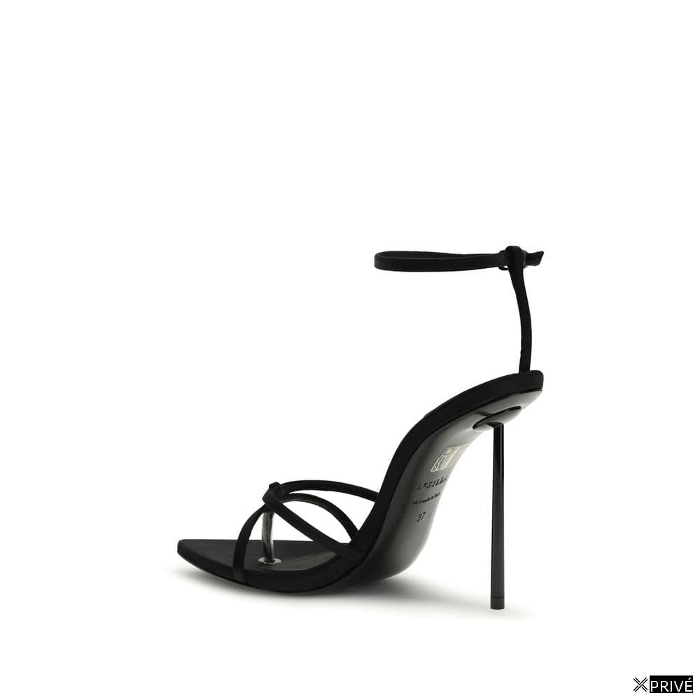 Sandales noires en Soie — 3