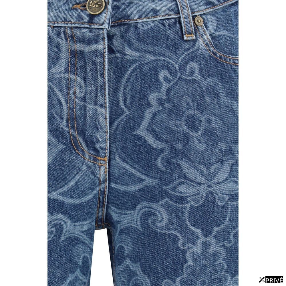 Jeans bleu en Coton — 3