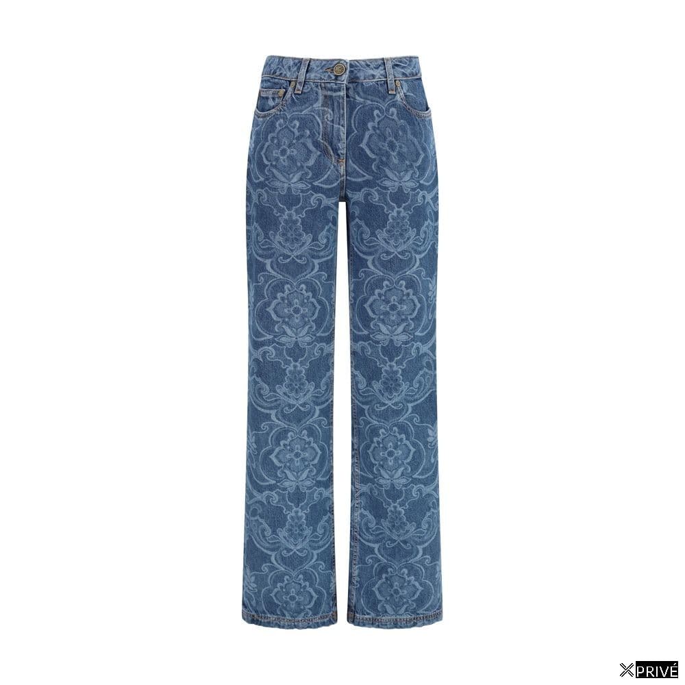 Jeans bleu en Coton — 1