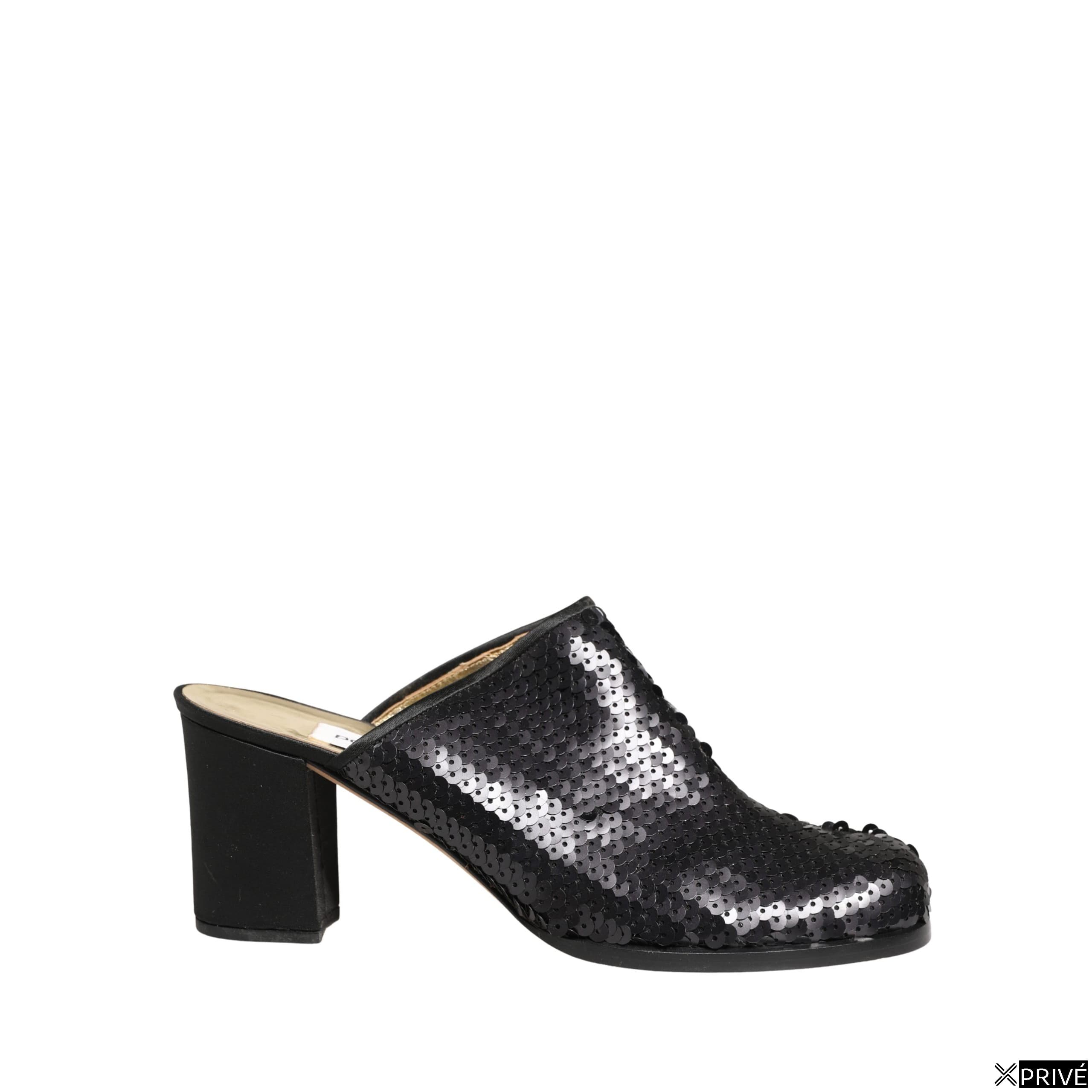 Escarpin noire en Cuir — 1