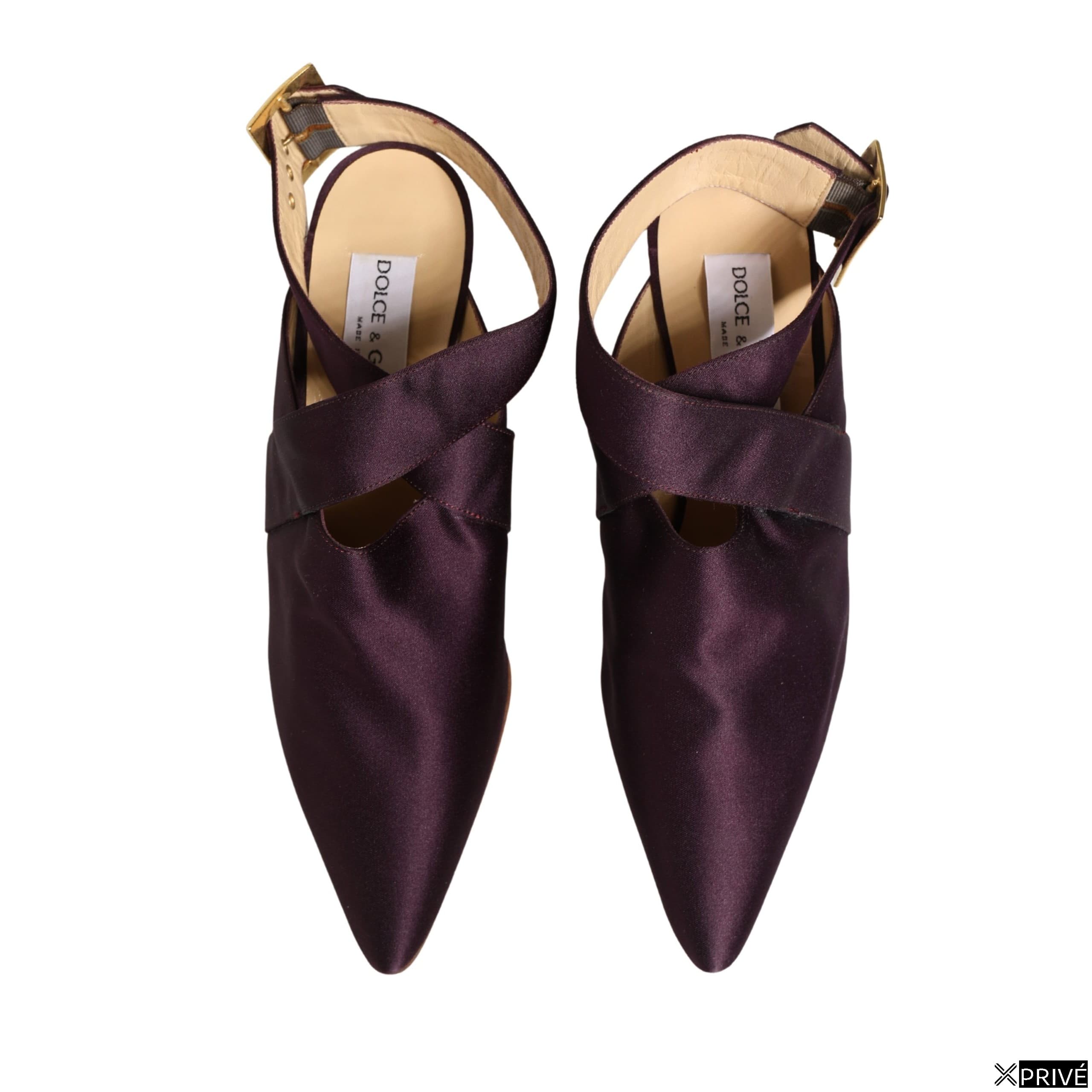 Sandales violettes en Satin — 4