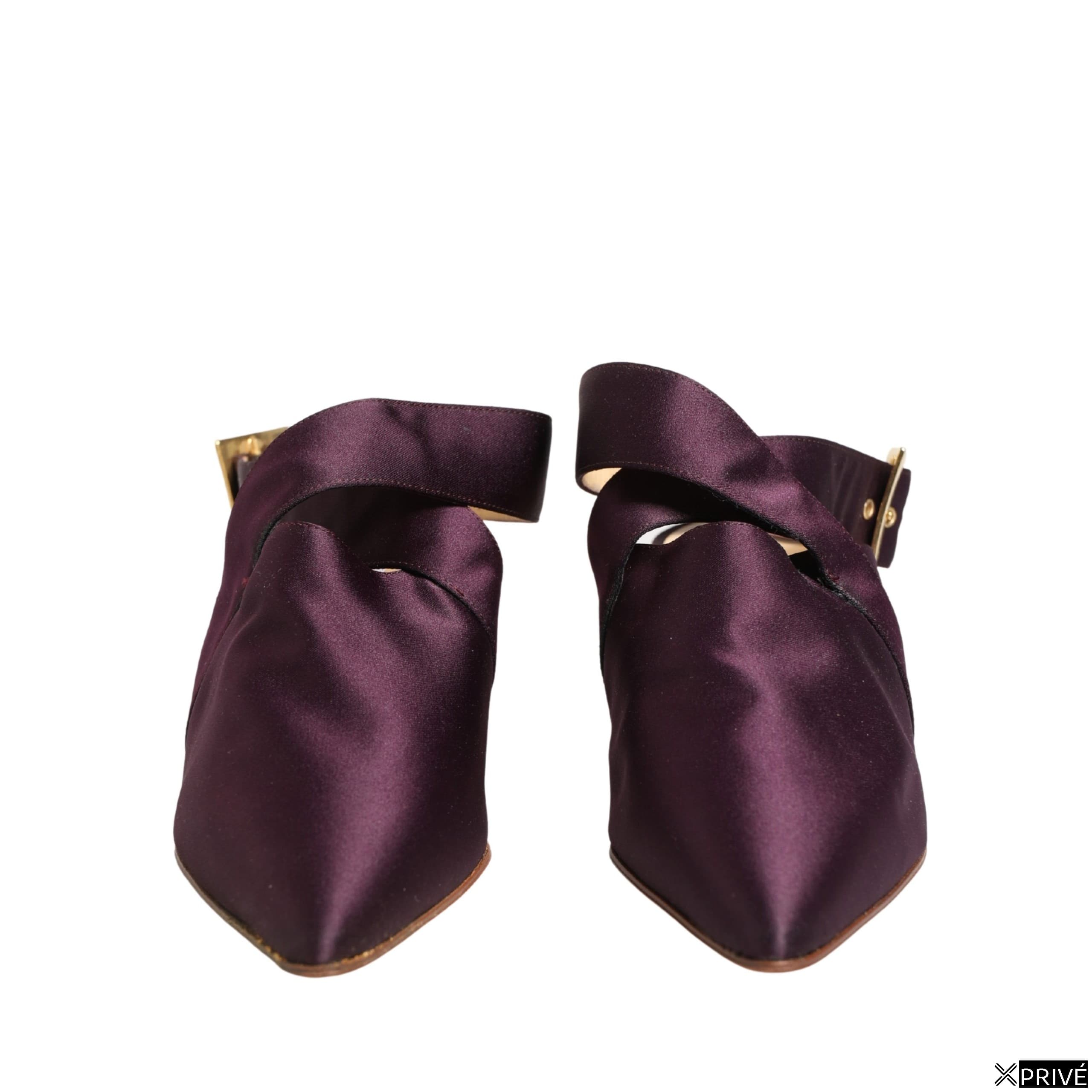 Sandales violettes en Satin — 3