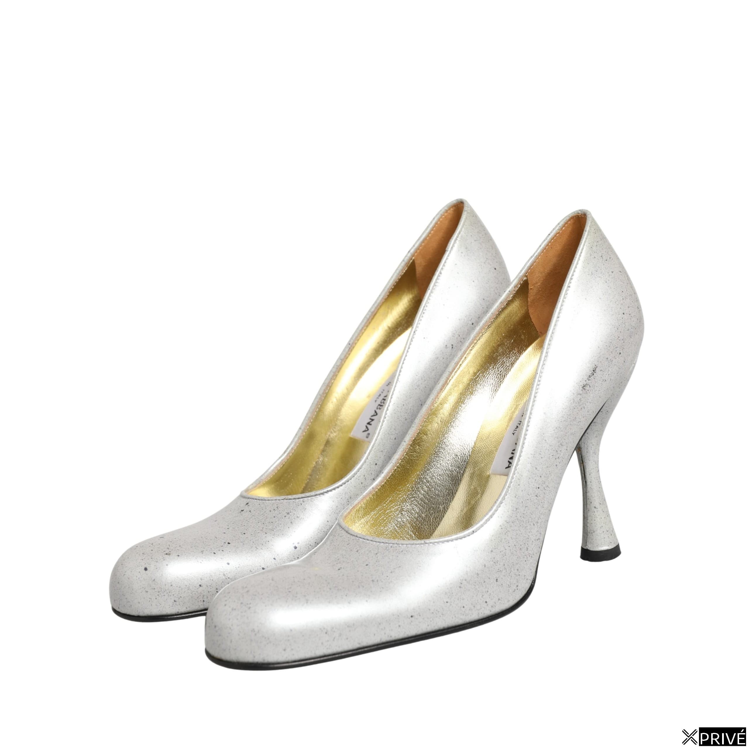 Escarpin blanche en Cuir — 5