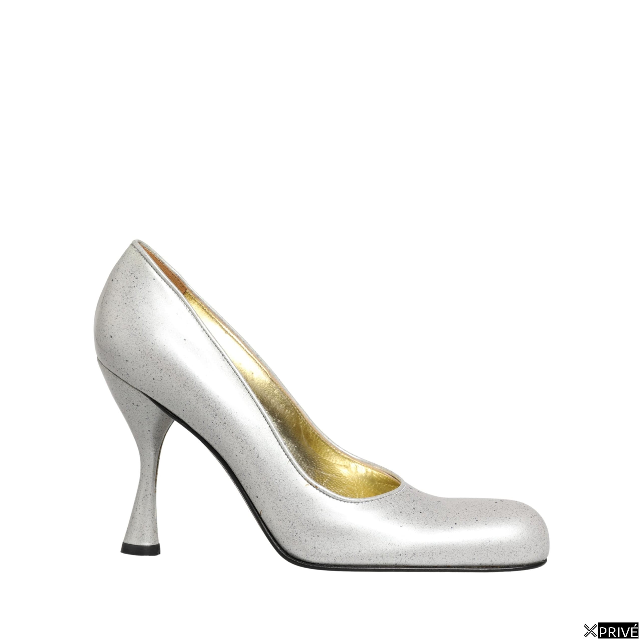Escarpin blanche en Cuir — 1