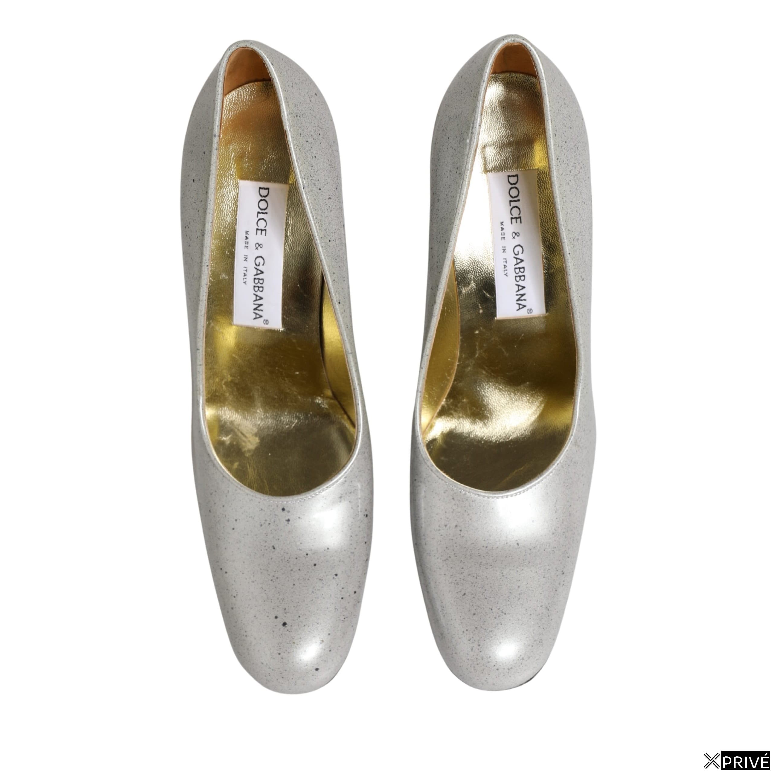 Escarpin blanche en Cuir — 4