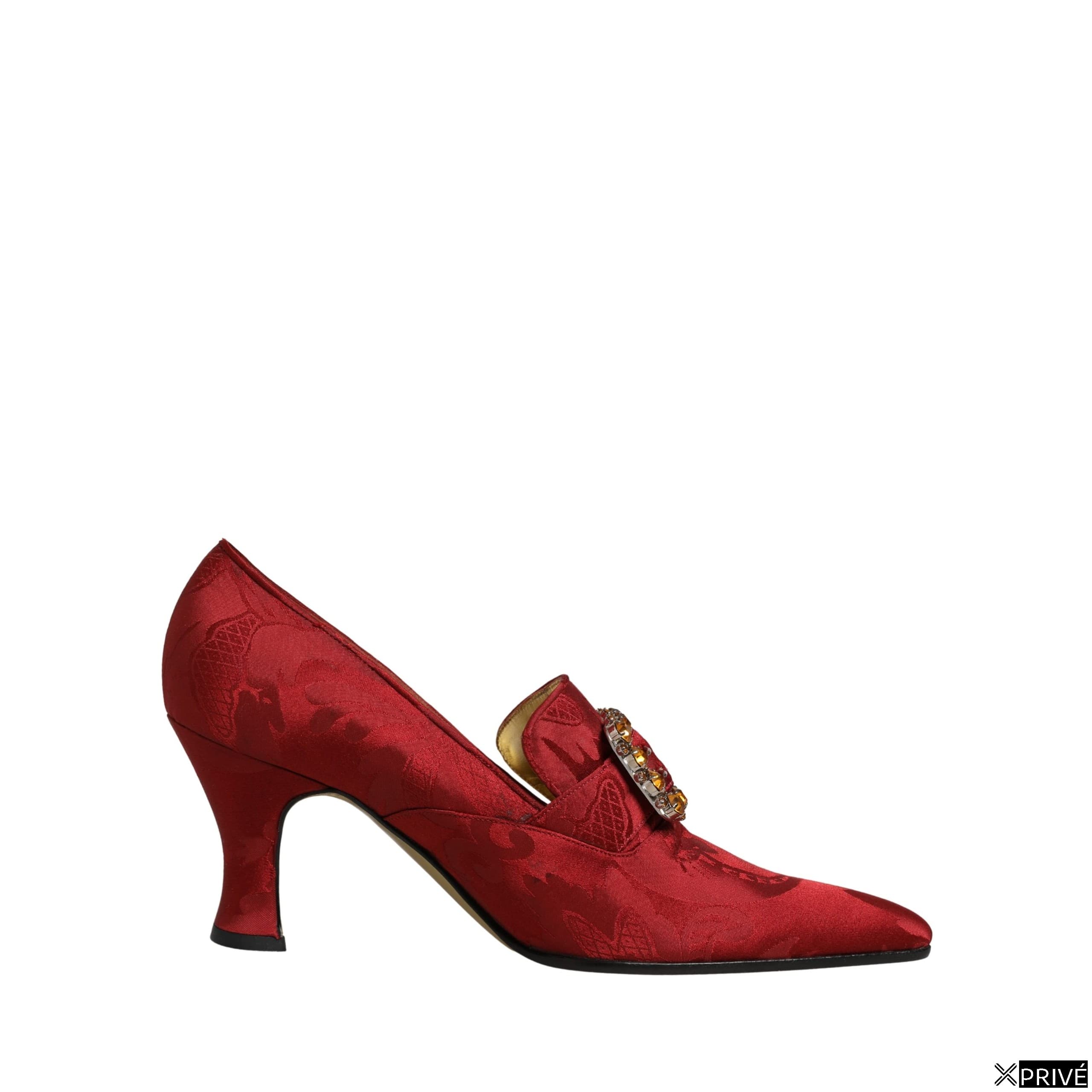 Escarpin rouge en Cuir — 5