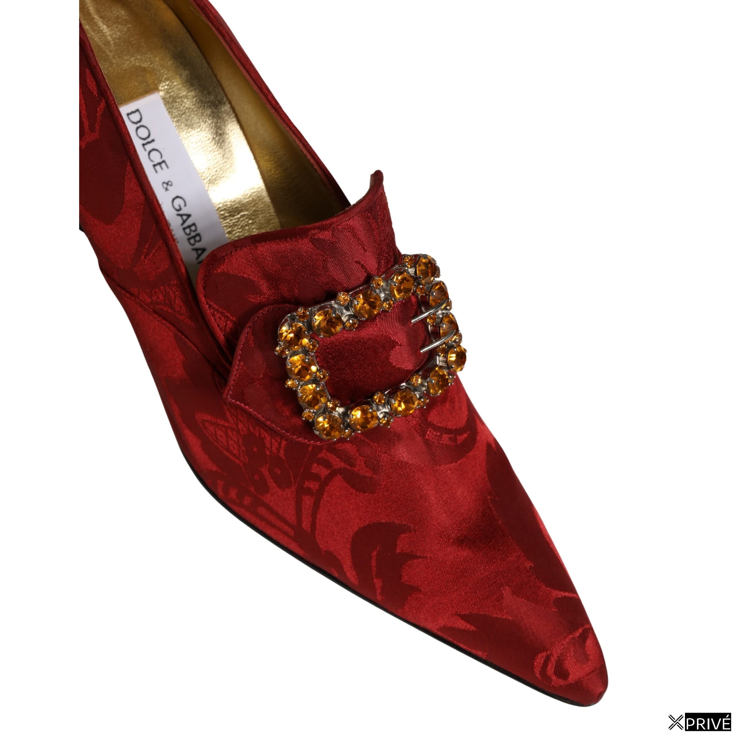 Escarpin rouge en Cuir — 3