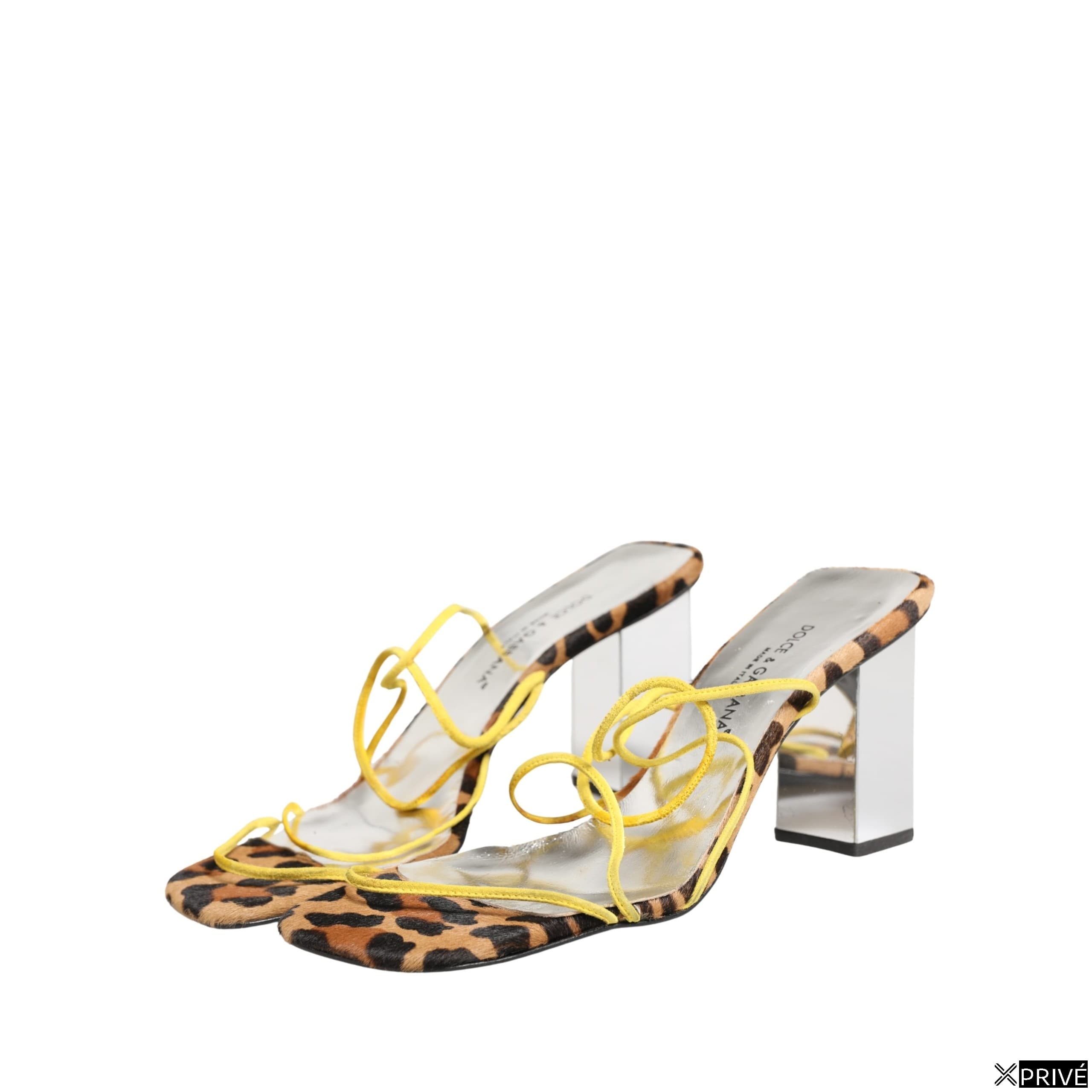 Sandales multicolores en Cuir — 1