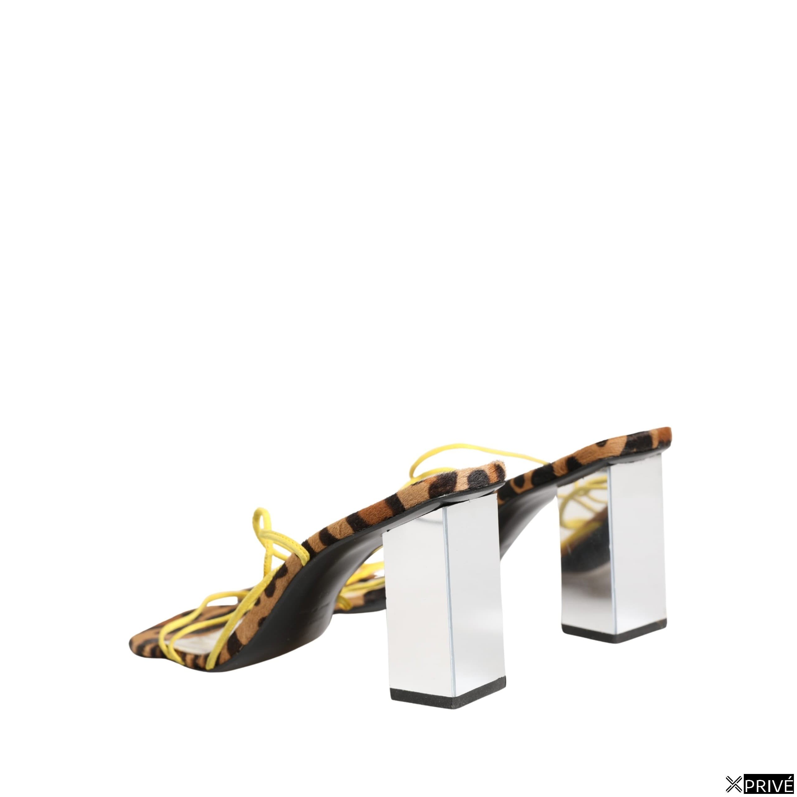 Sandales multicolores en Cuir — 6