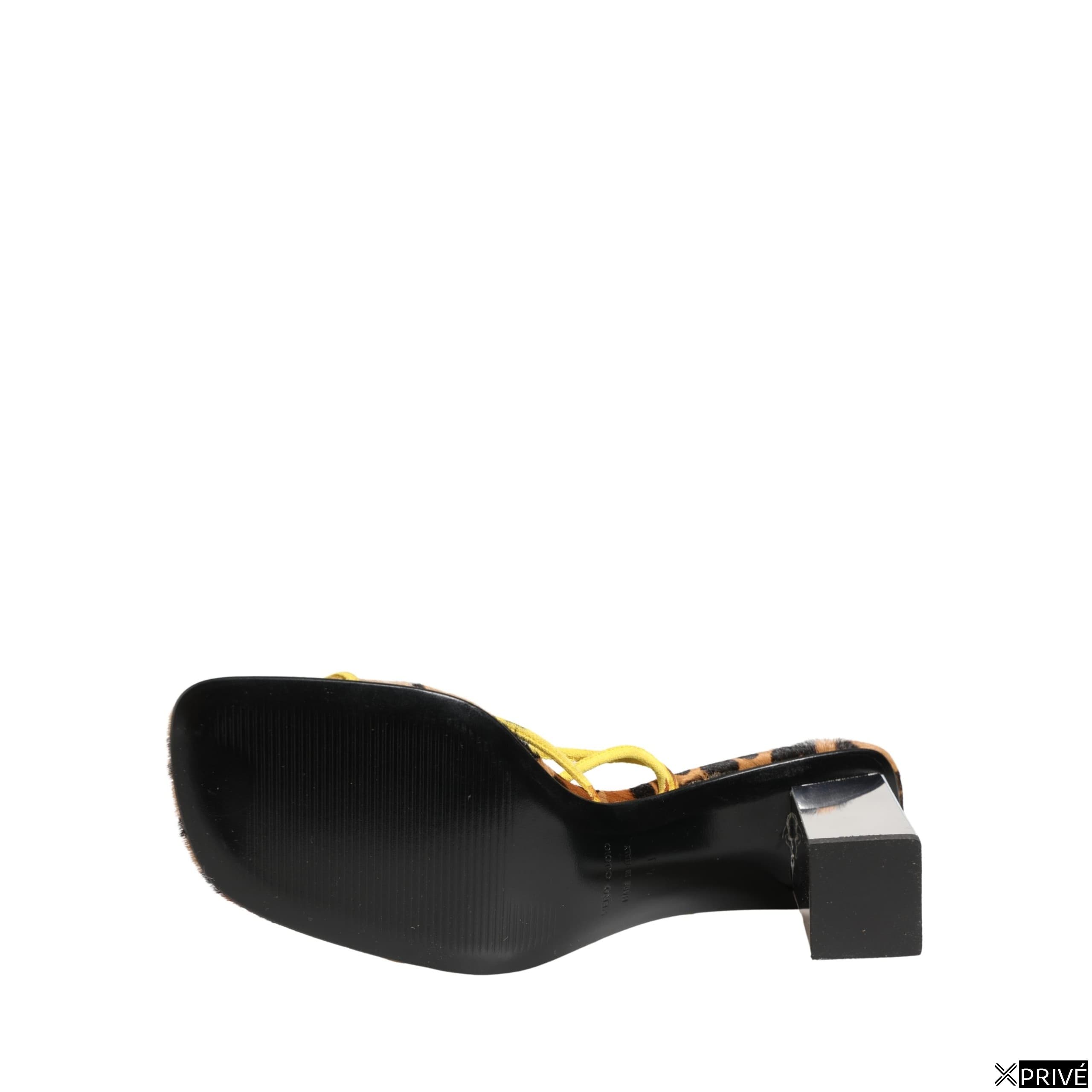 Sandales multicolores en Cuir — 3
