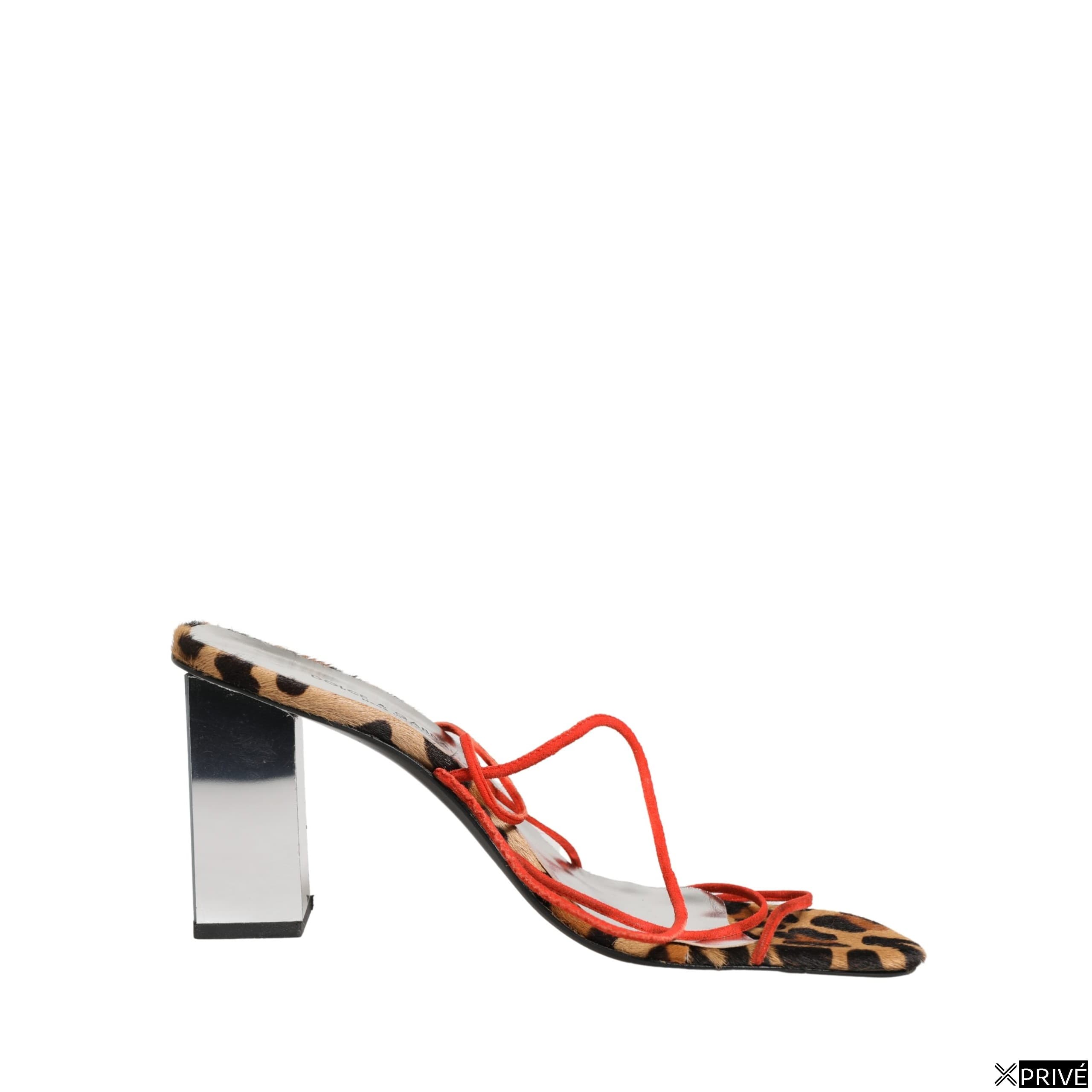 Sandales multicolores en Cuir — 4
