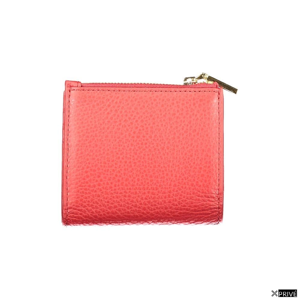 Portefeuille rouge en Cuir — 2