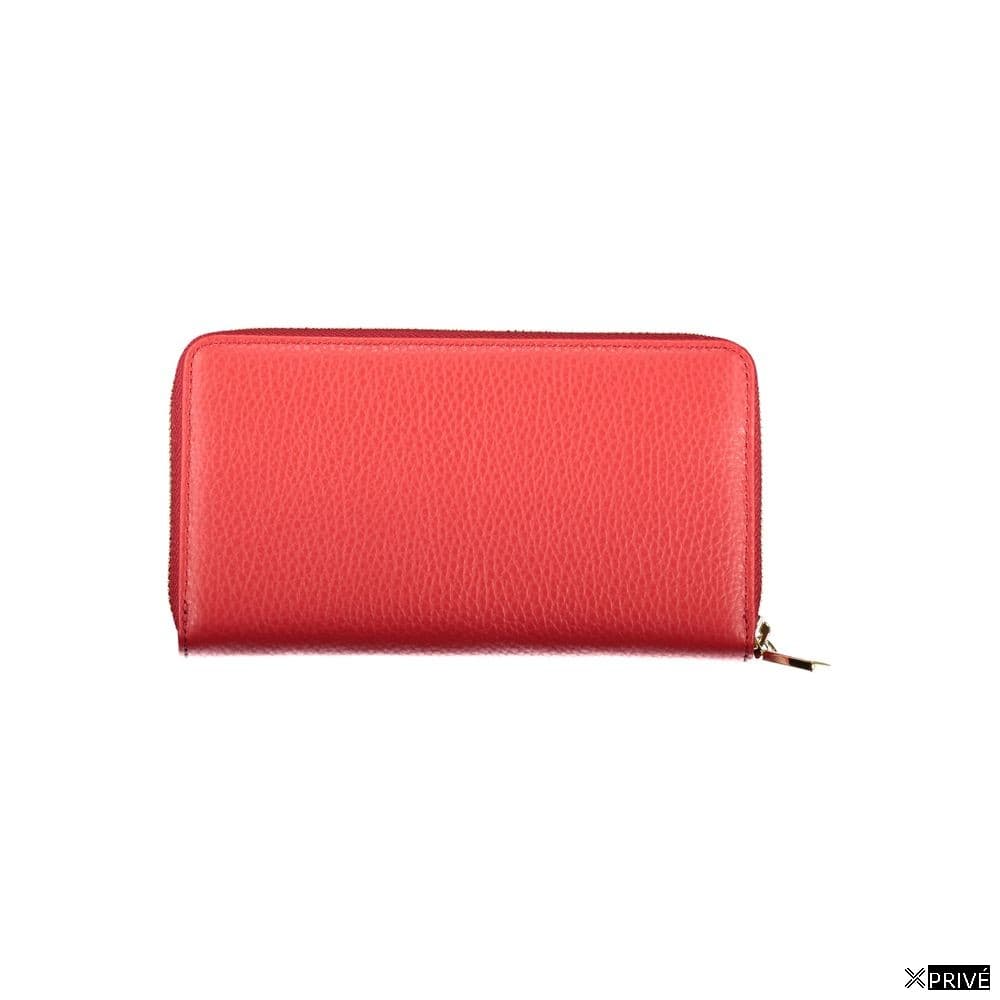 Portefeuille rouge en Cuir — 2