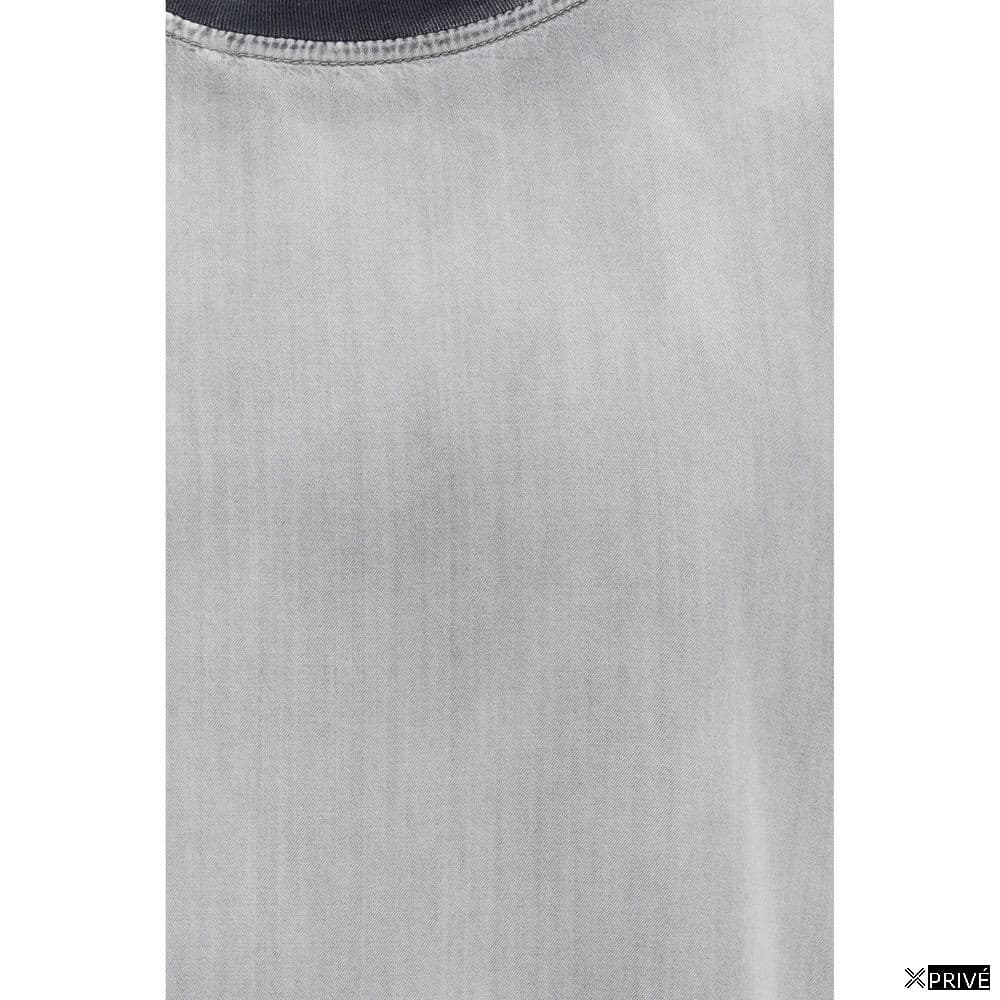 T-shirt gris en Coton — 3