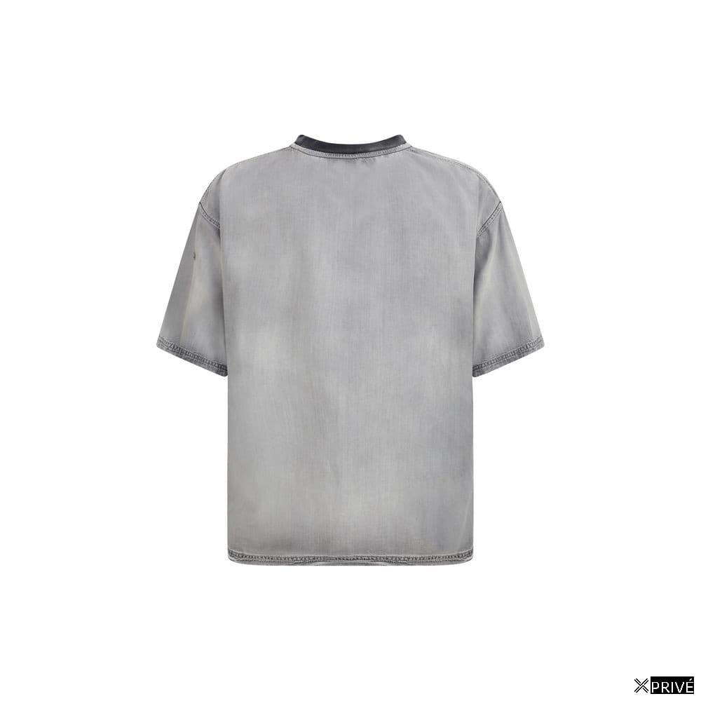 T-shirt gris en Coton — 2