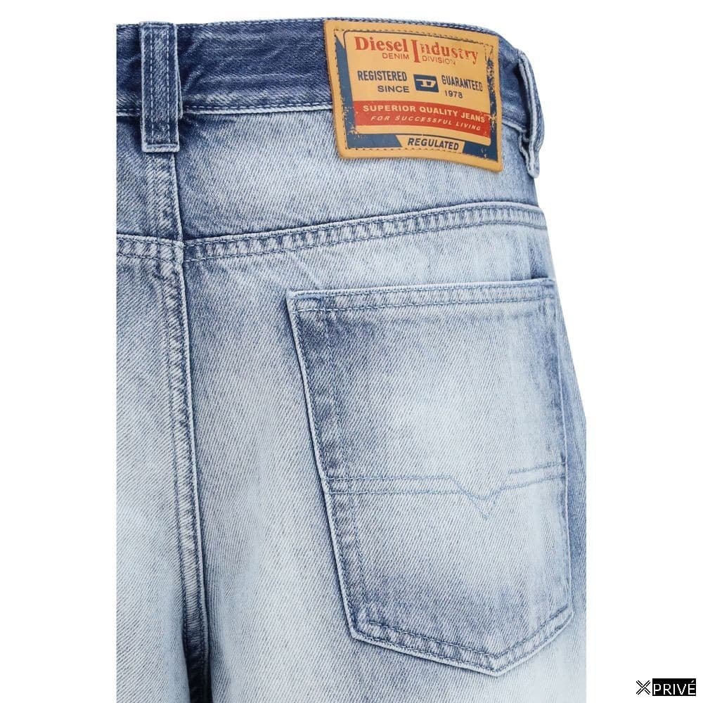Jeans bleu en Coton — 3