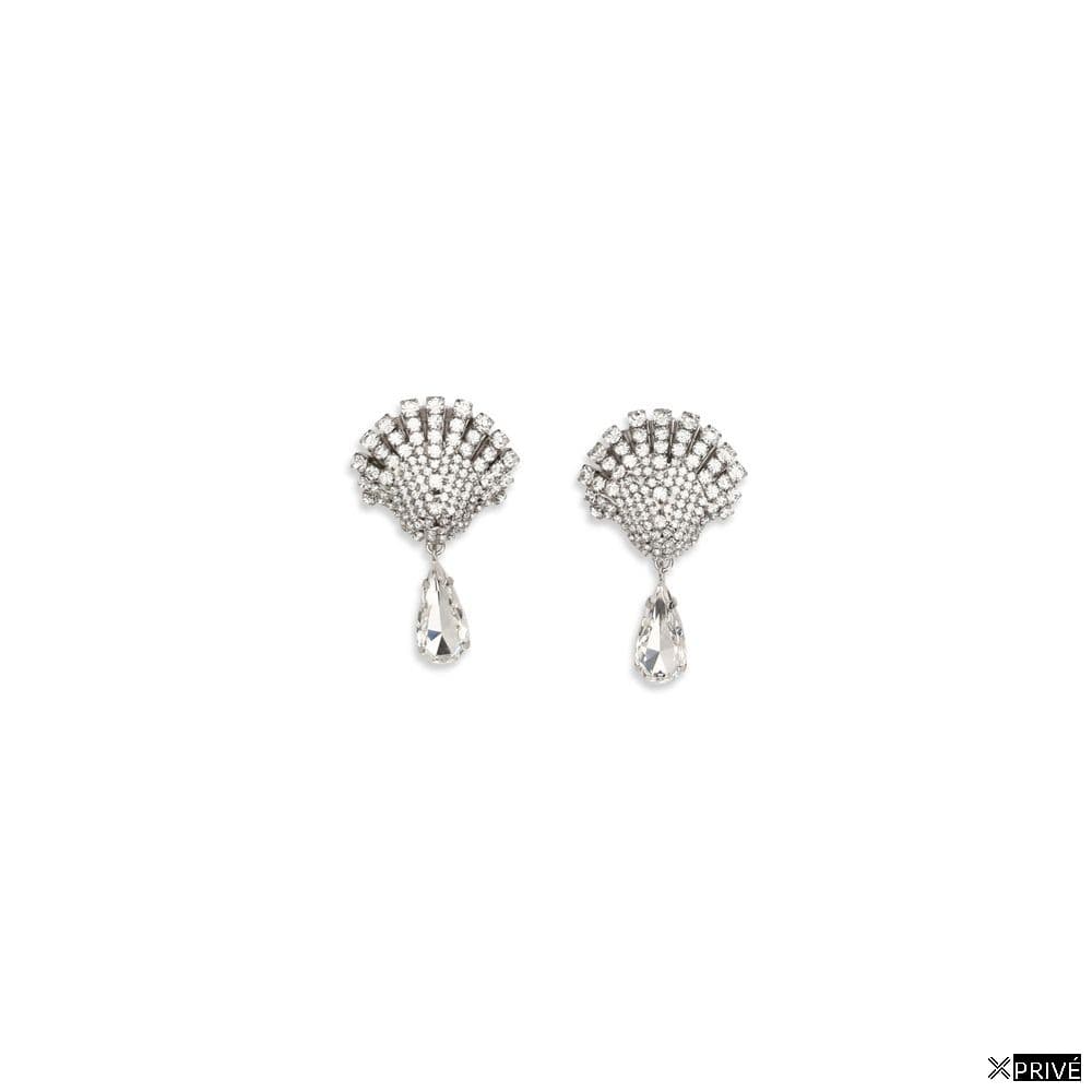 Boucle d’oreille argentée — 1