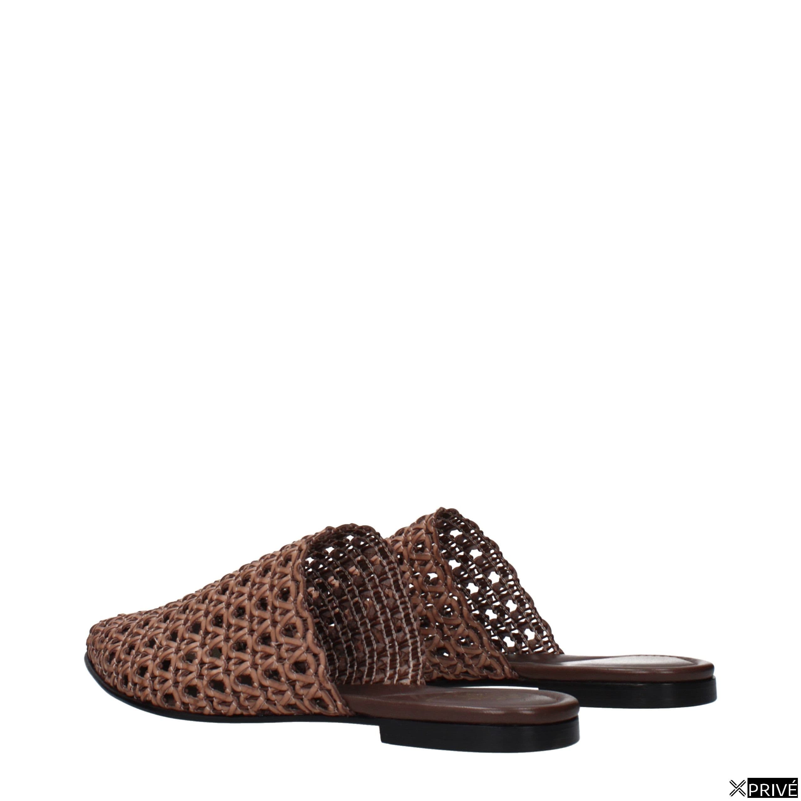 Sandales brunes en Cuir — 4