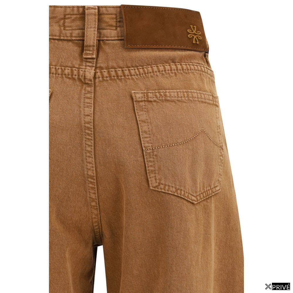 Jeans brun en Coton — 3