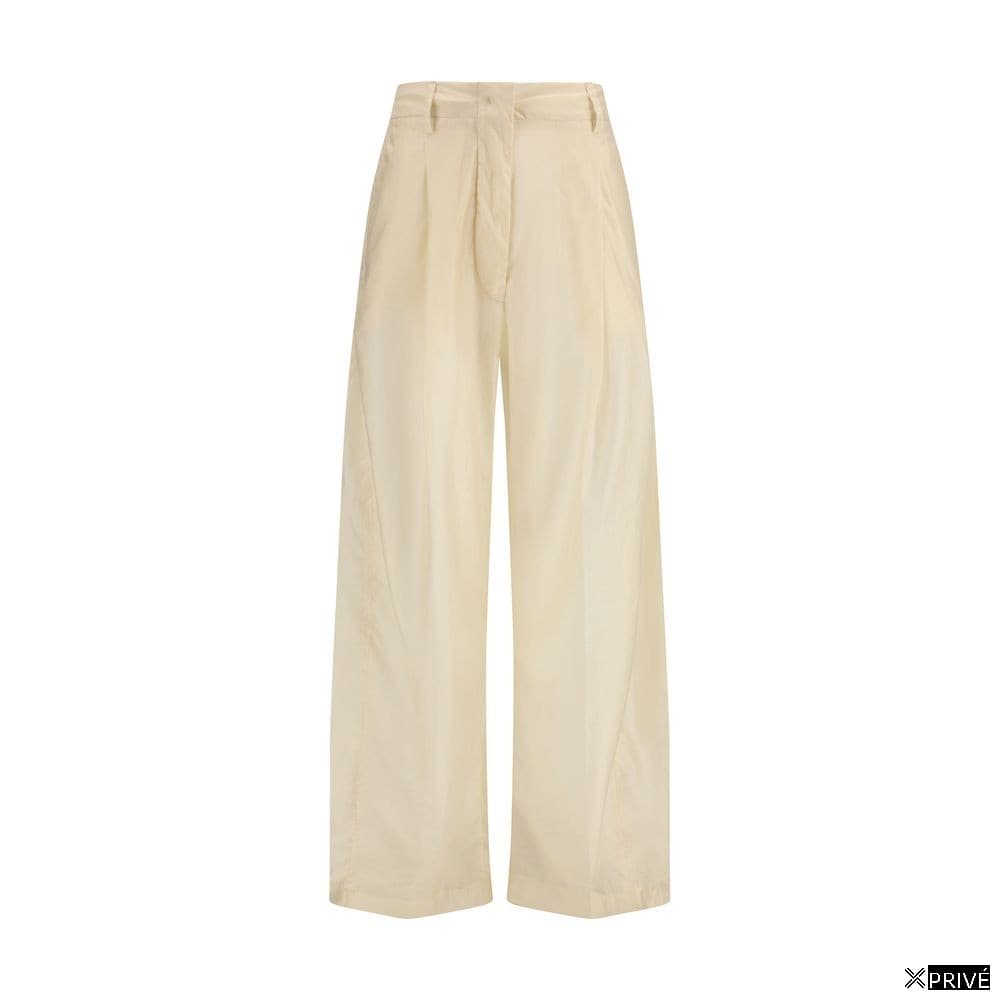 Jeans beige en Coton — 1