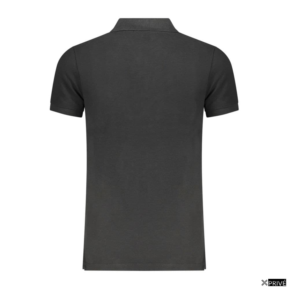 Polo noir en Coton — 2