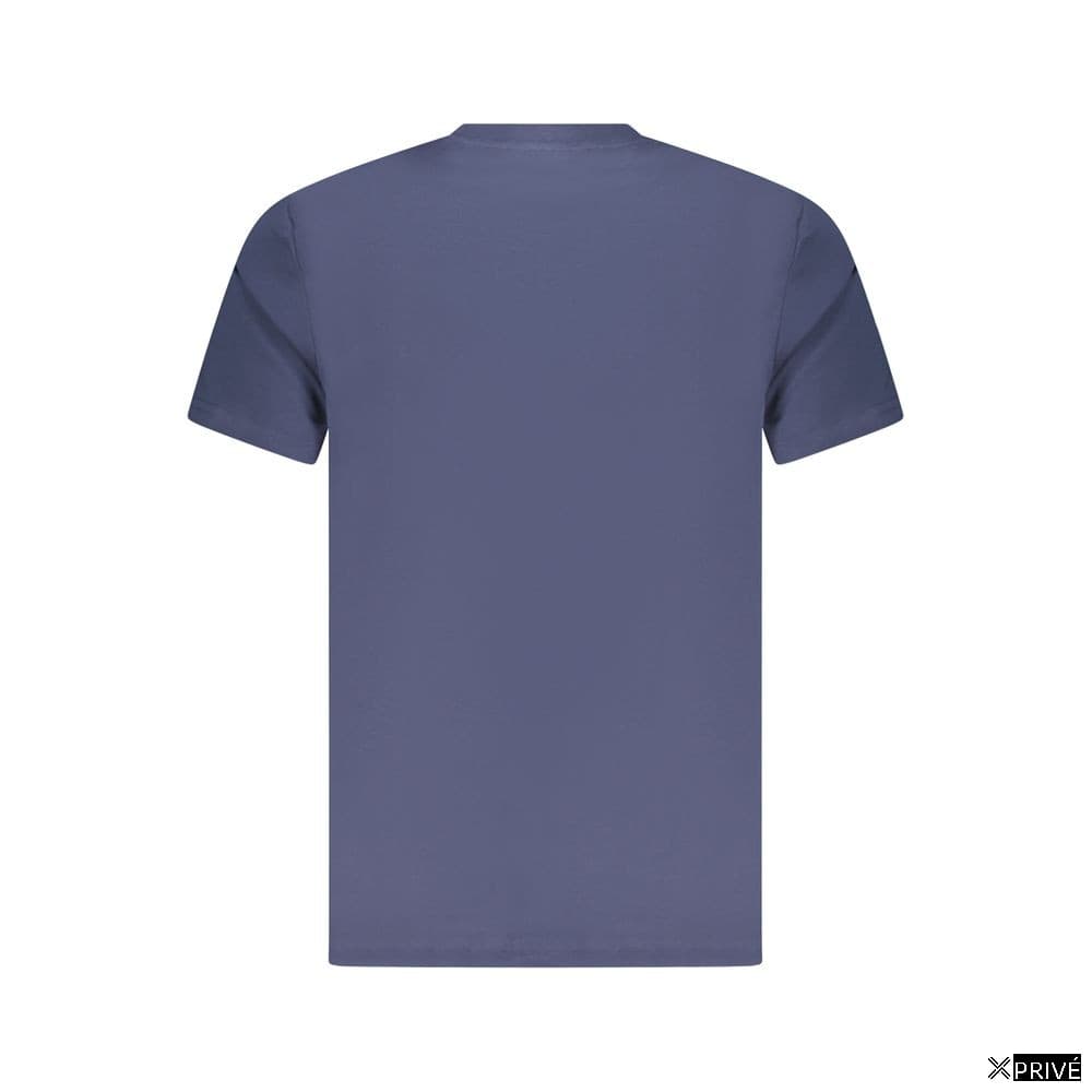 T-shirt bleu en Coton — 2