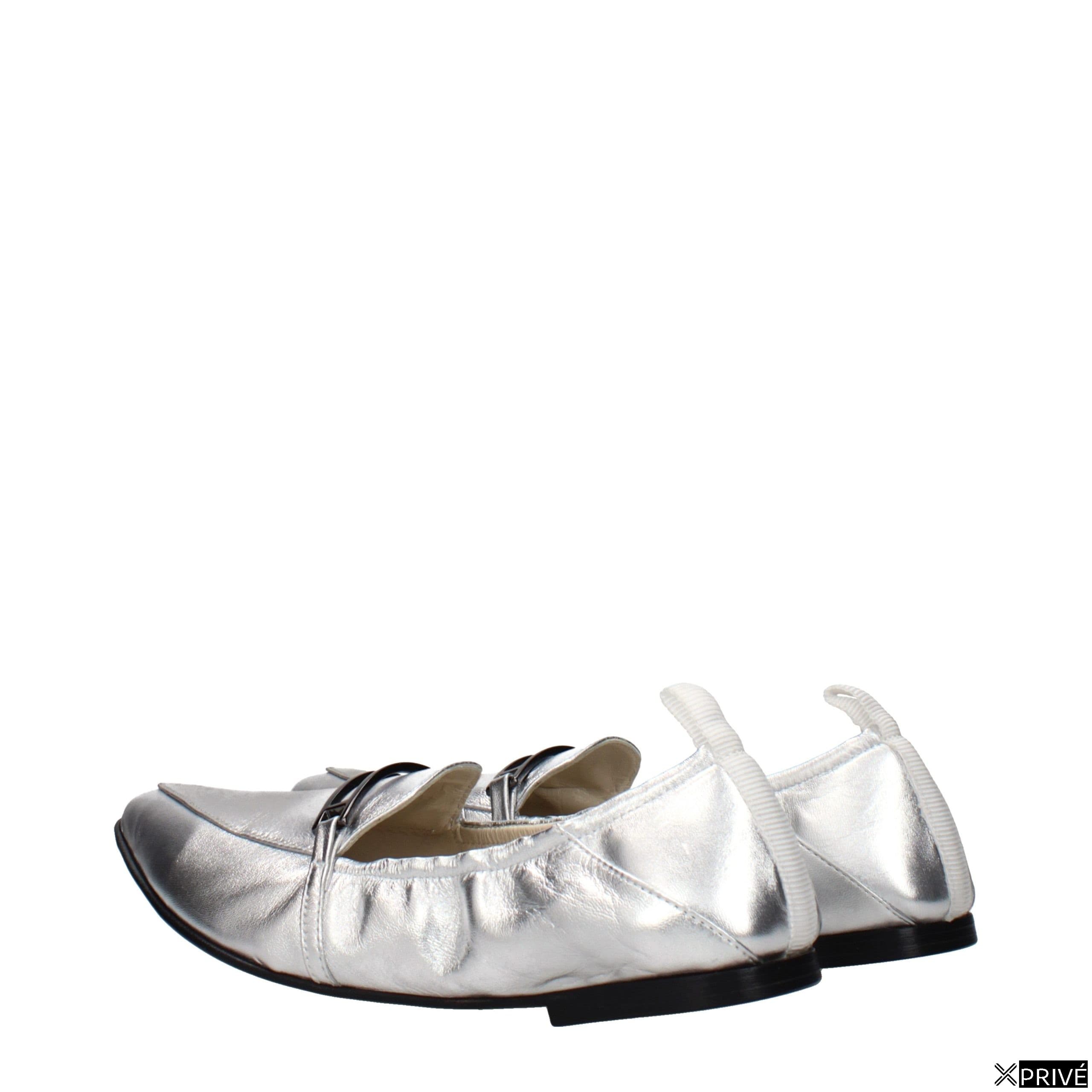 Mocassin gris en Cuir — 4