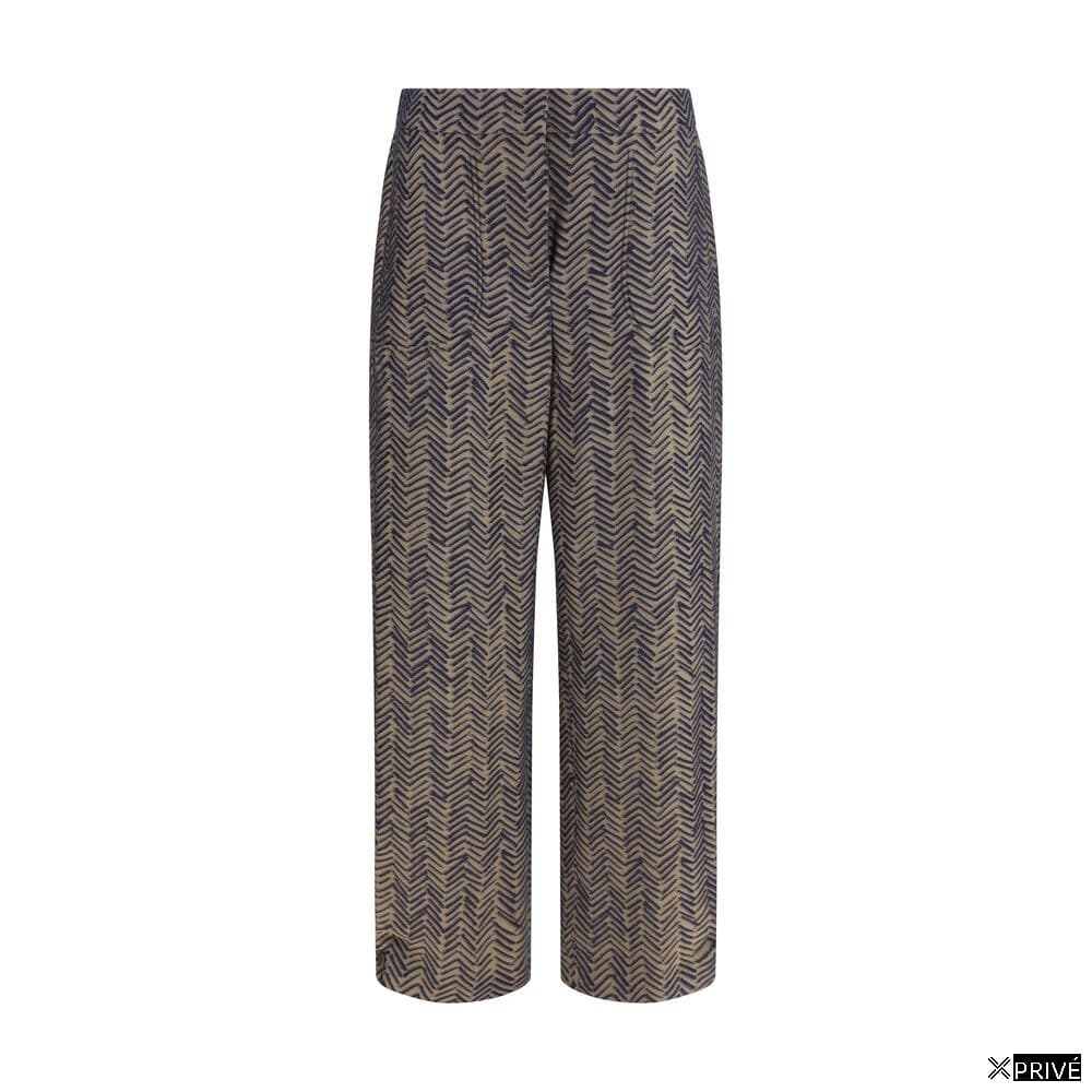 Jeans brun en Viscose