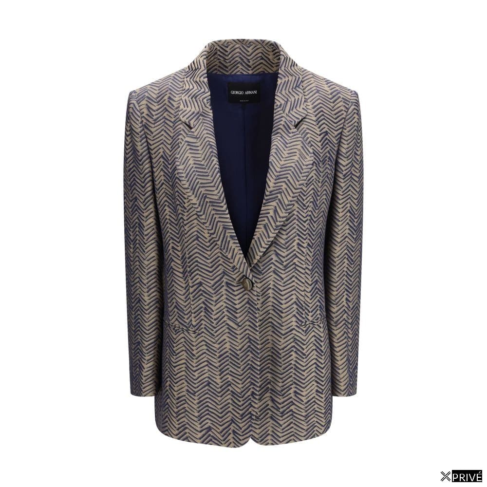 Costume et blazer beige en Viscose