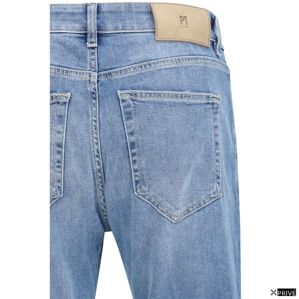 Jeans bleu en Coton — 3