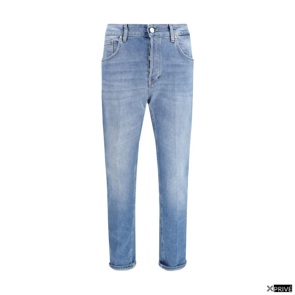 Jeans bleu en Coton — 1