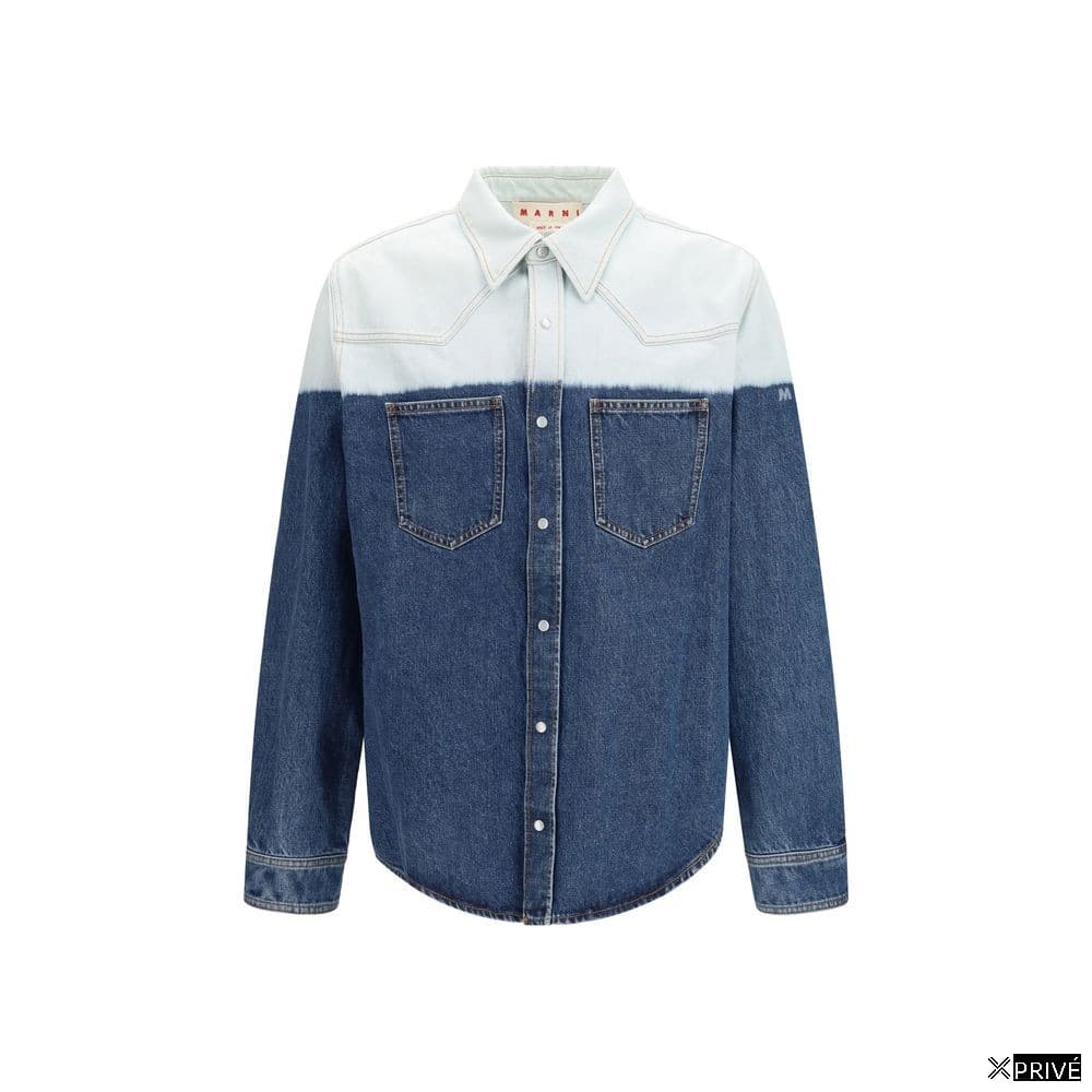 Chemise bleue en Coton — 1