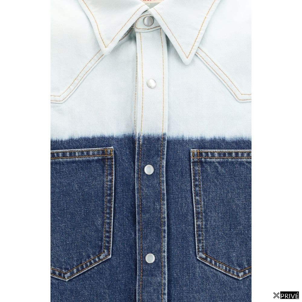 Chemise bleue en Coton — 3