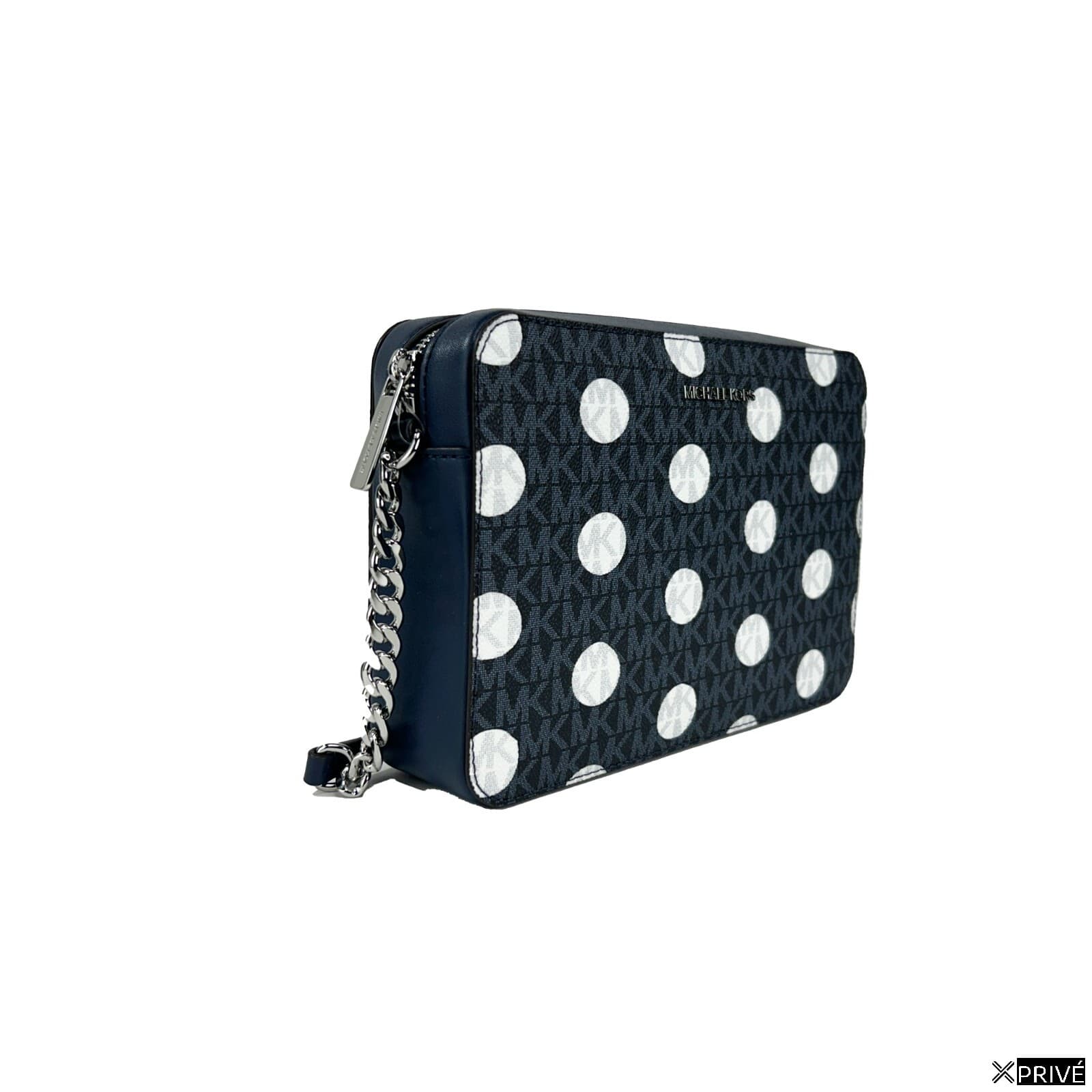 Sac porté croisé argenté en Cuir — 2