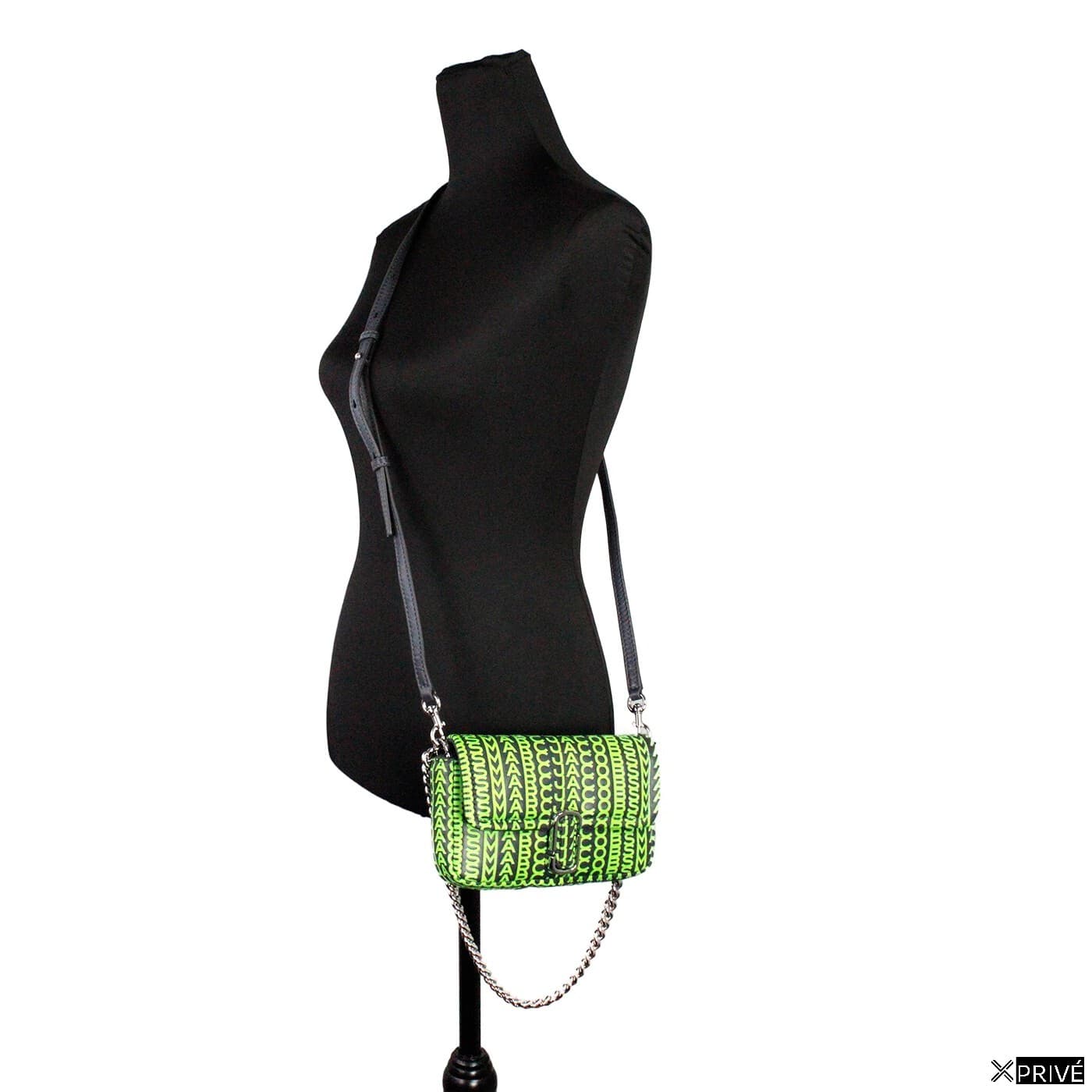 Sac porté croisé argenté en Cuir — 2