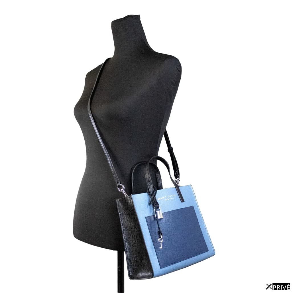 Sac porté croisé argenté en Cuir — 2