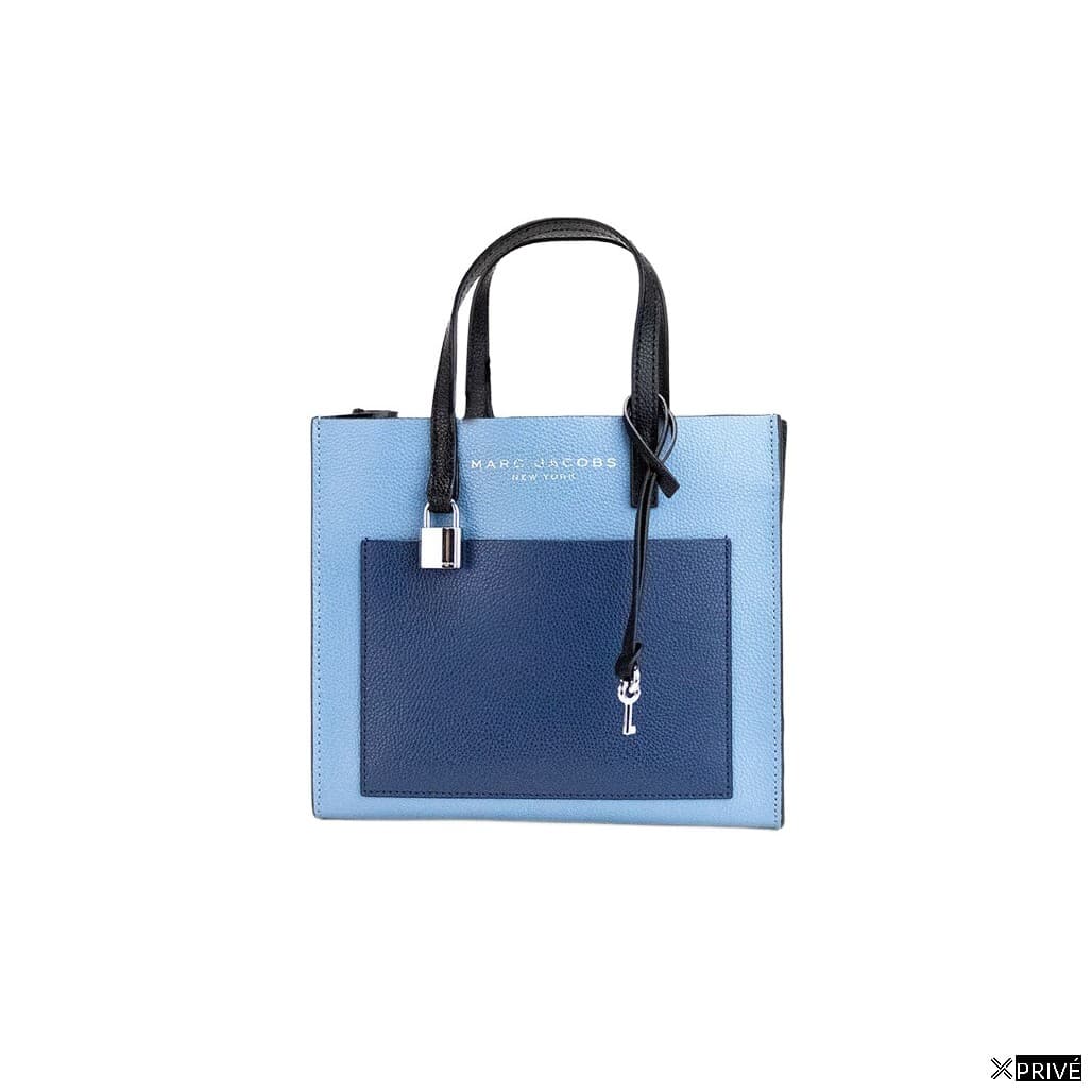 Sac porté croisé argenté en Cuir — 1