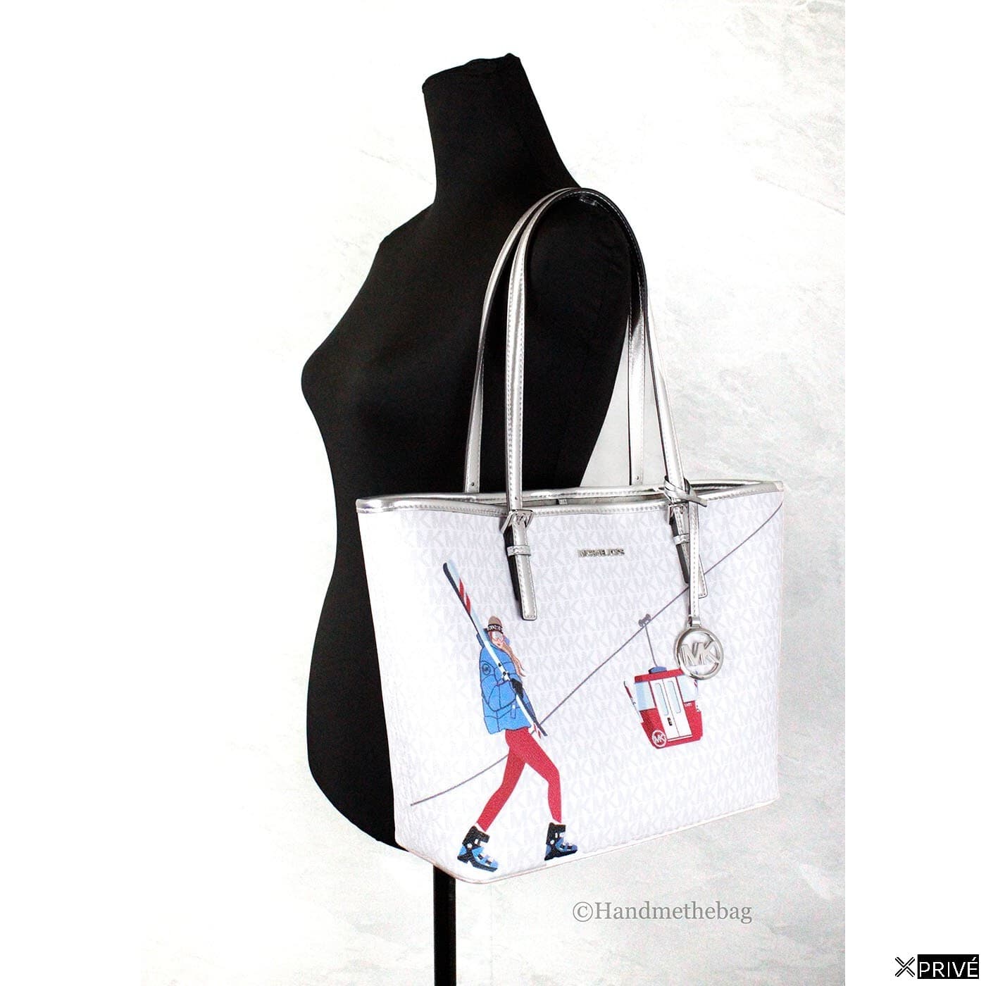 Sac cabas argenté — 2