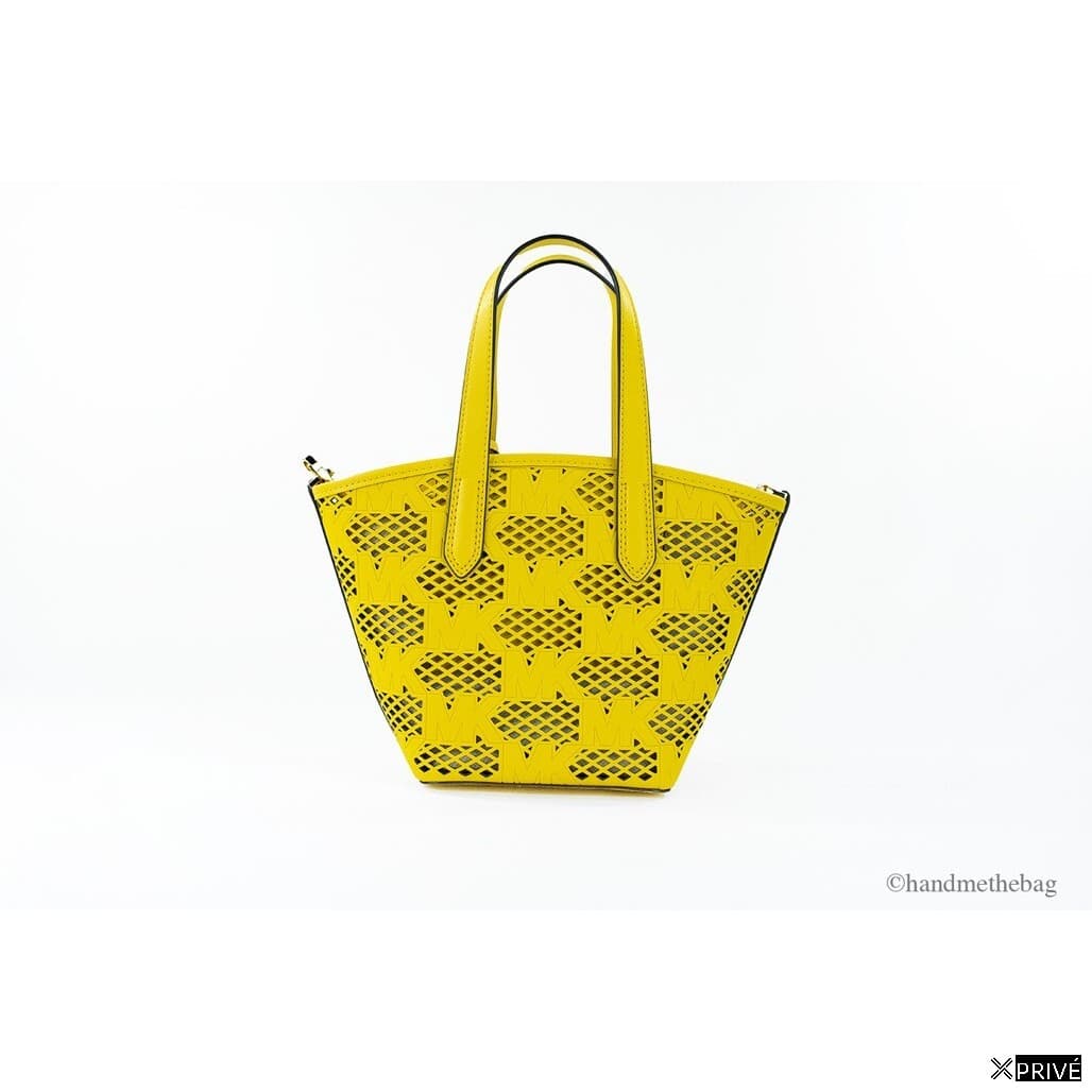 Sac messager doré en Cuir — 3