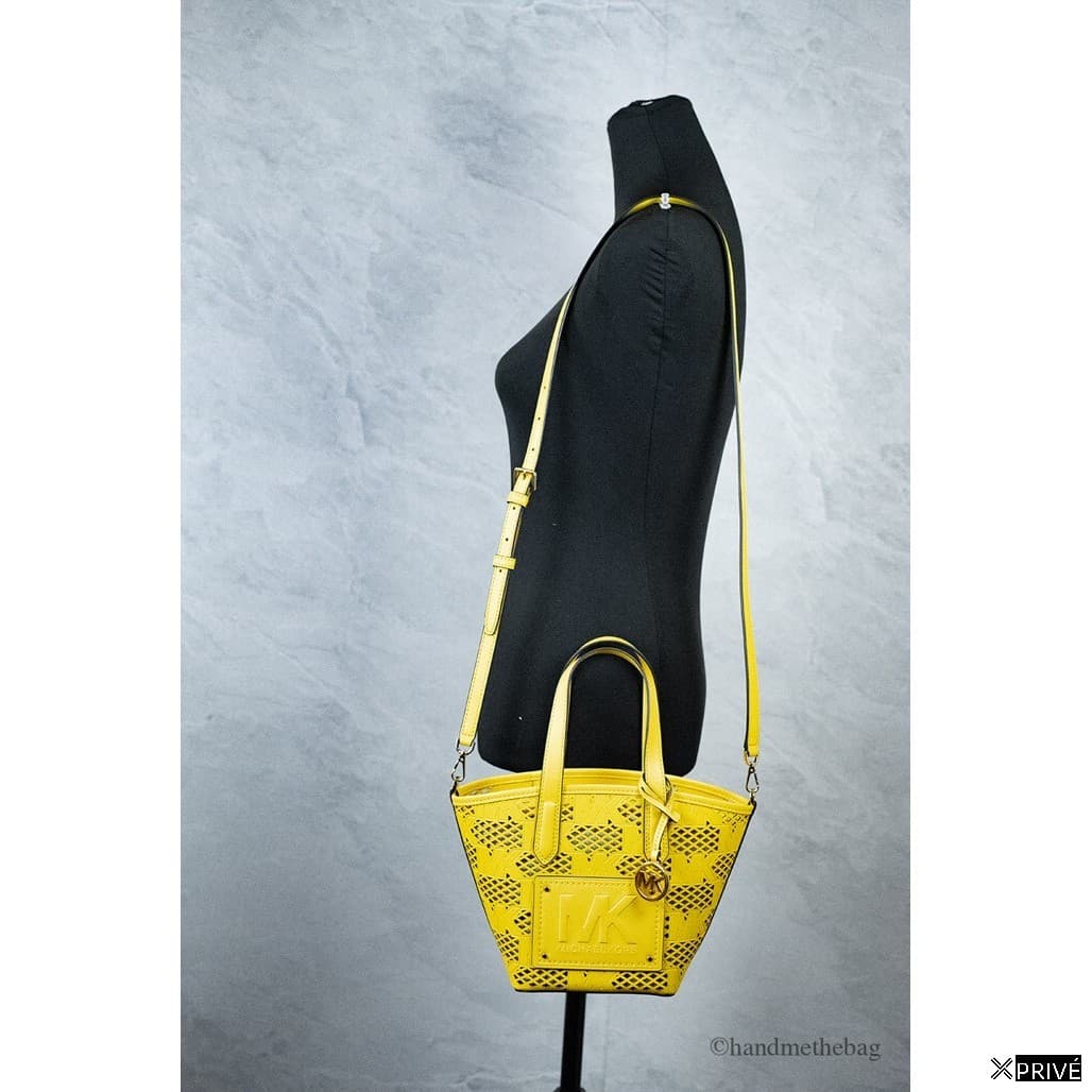 Sac messager doré en Cuir — 2