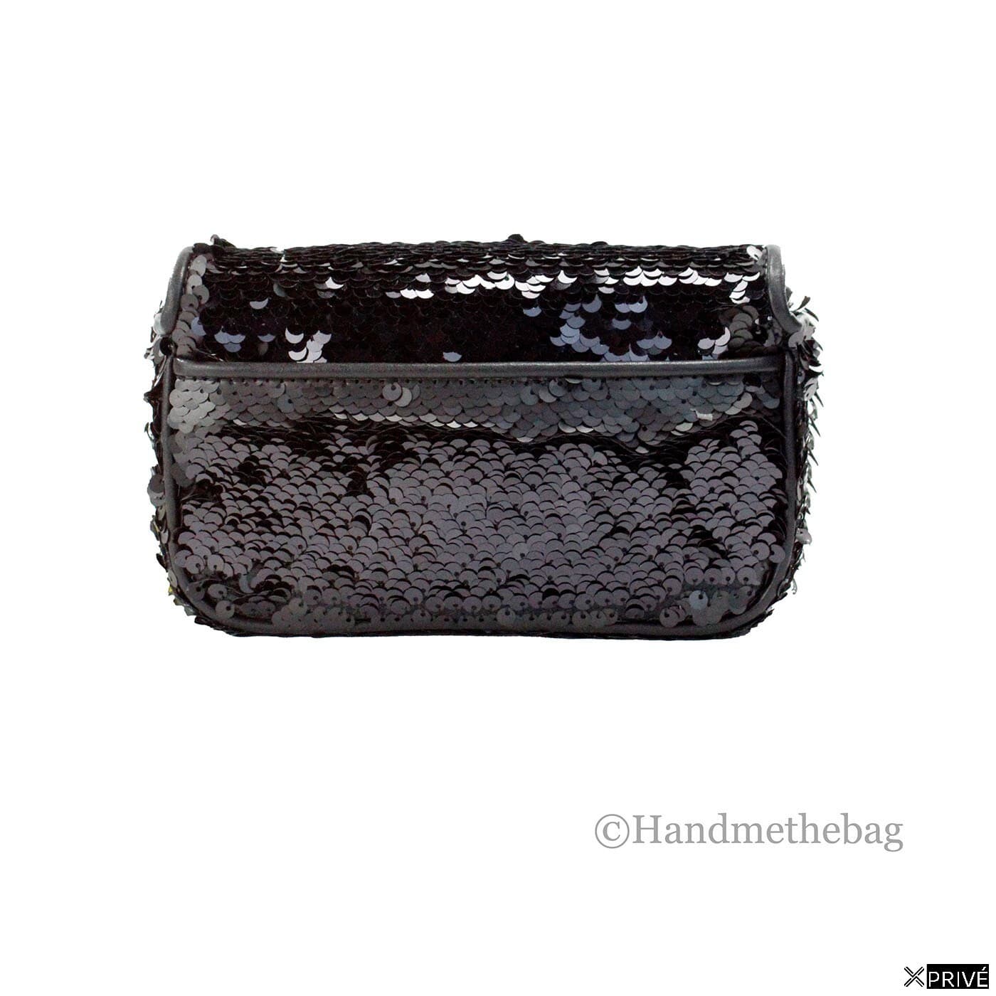 Sac porté croisé argenté en Cuir — 3