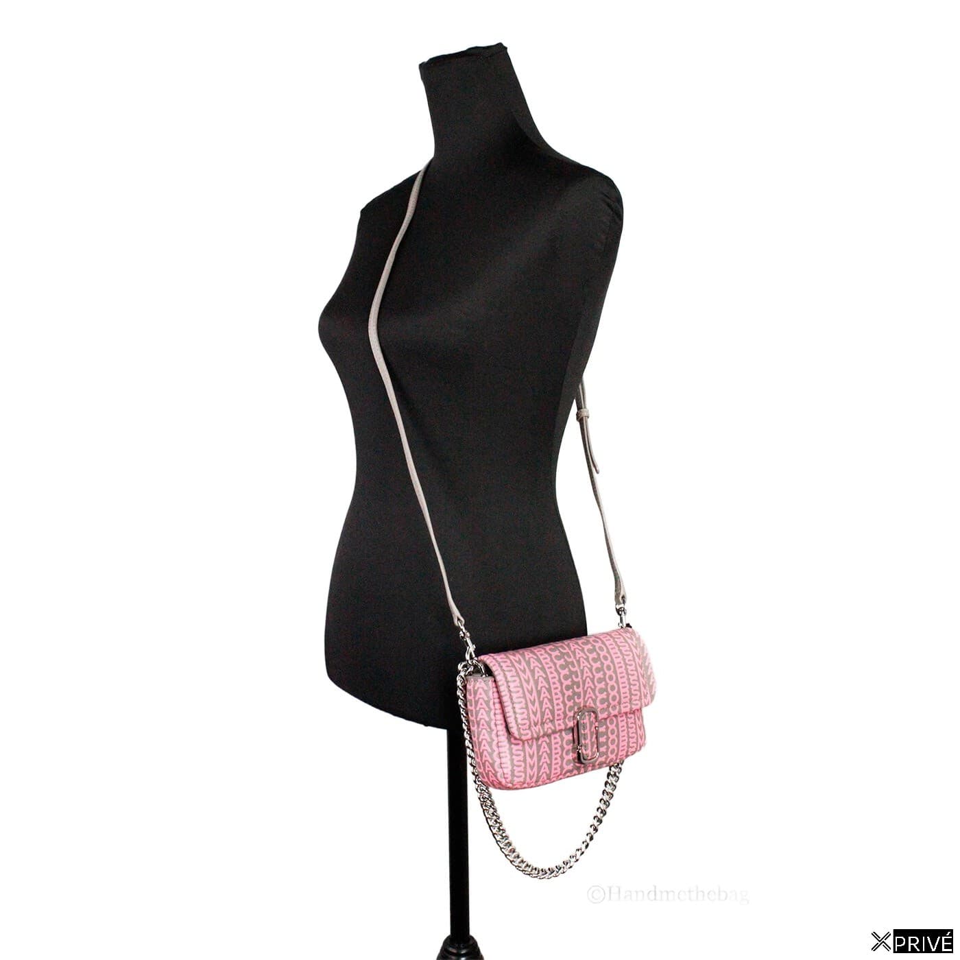 Sac porté croisé argenté en Cuir — 2