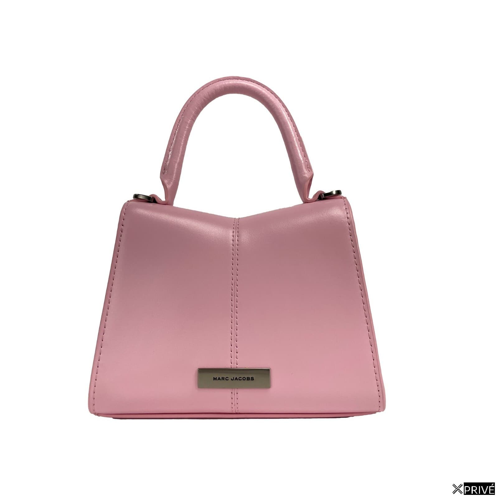 Sac porté croisé argenté en Cuir — 3