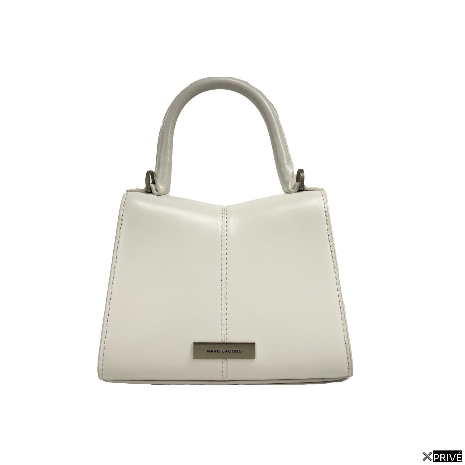 Sac porté croisé argenté en Cuir — 2